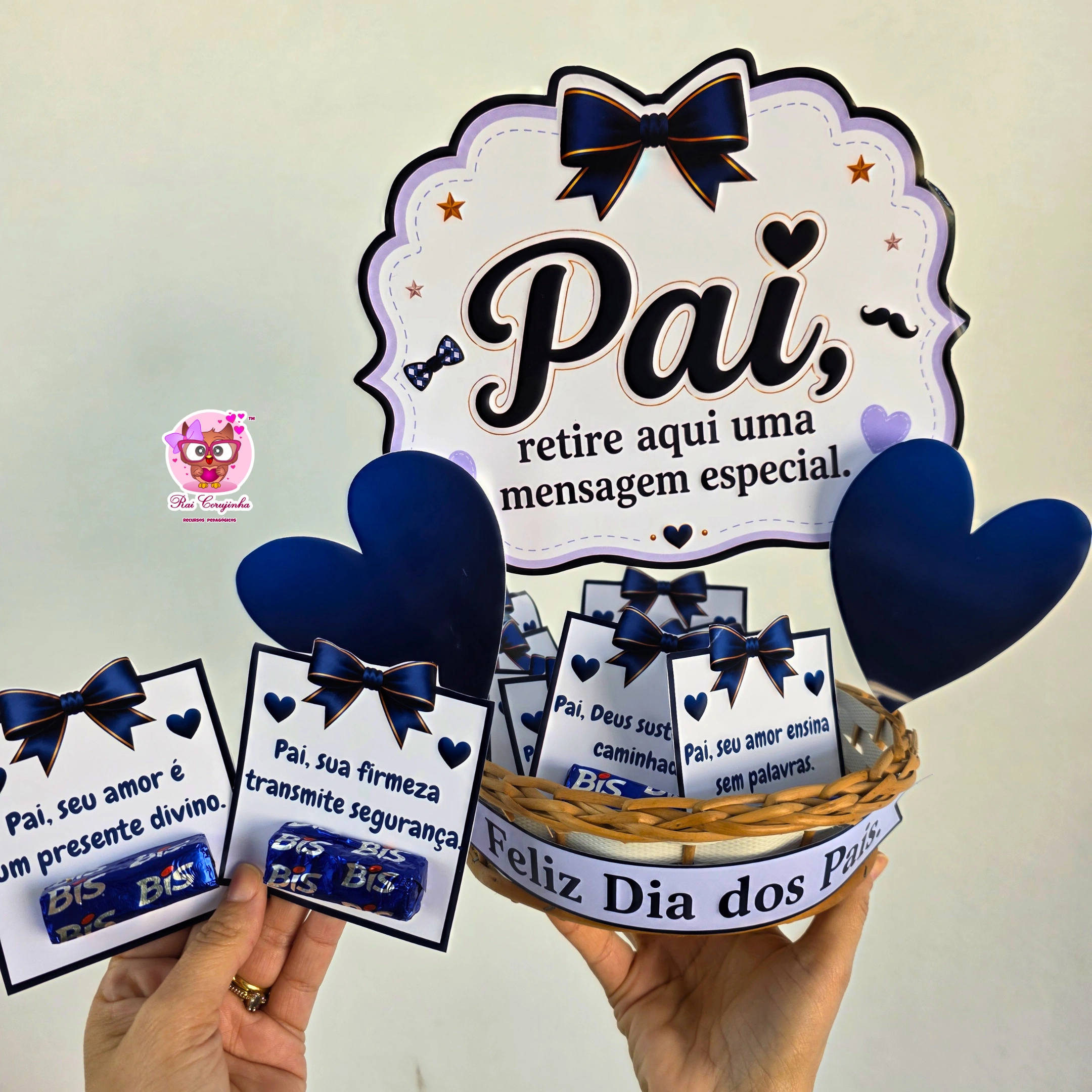 CESTA PARA O DIA DOS PAIS 1 CESTA PARA O DIA DOS PAIS