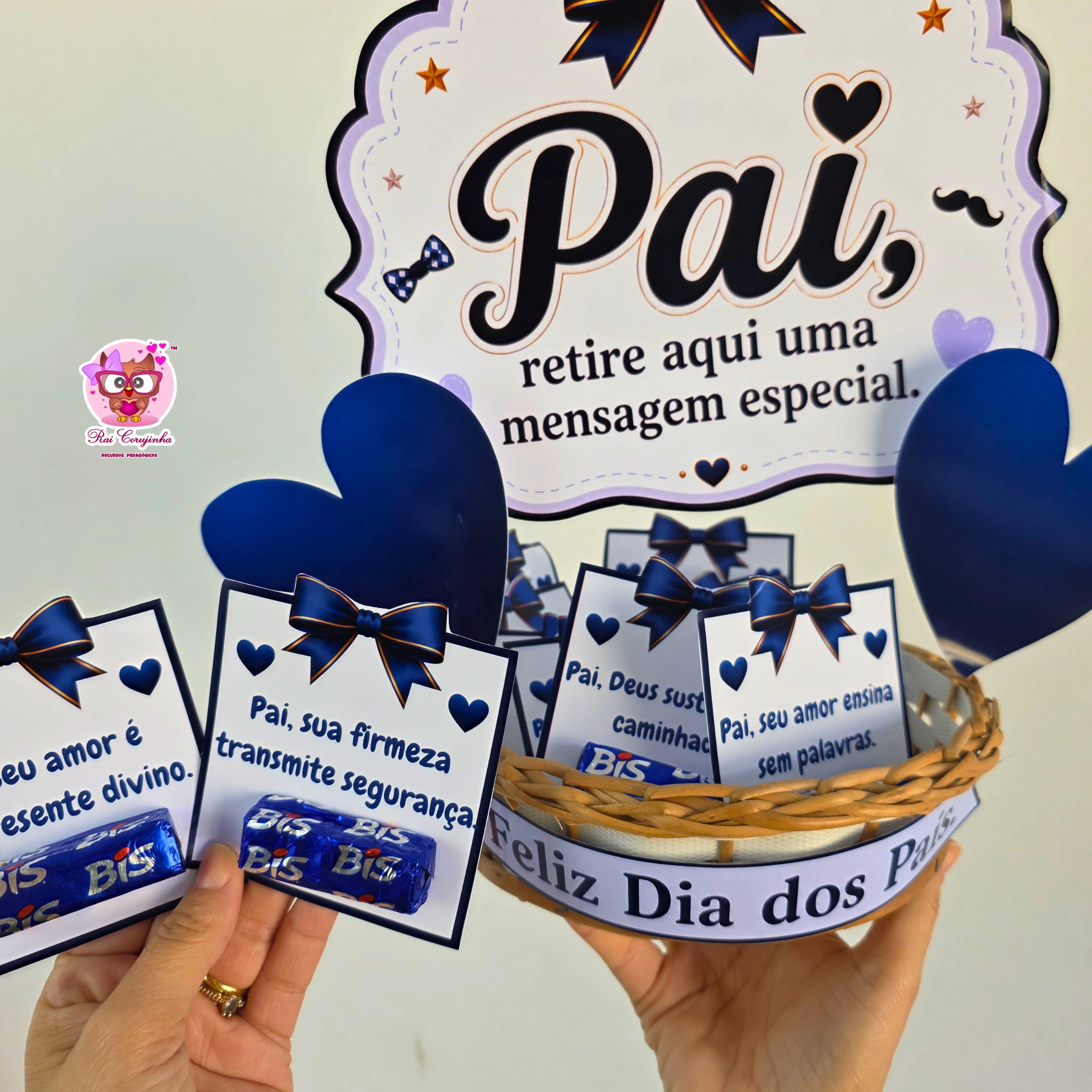 CESTA PARA O DIA DOS PAIS 4 CESTA PARA O DIA DOS PAIS