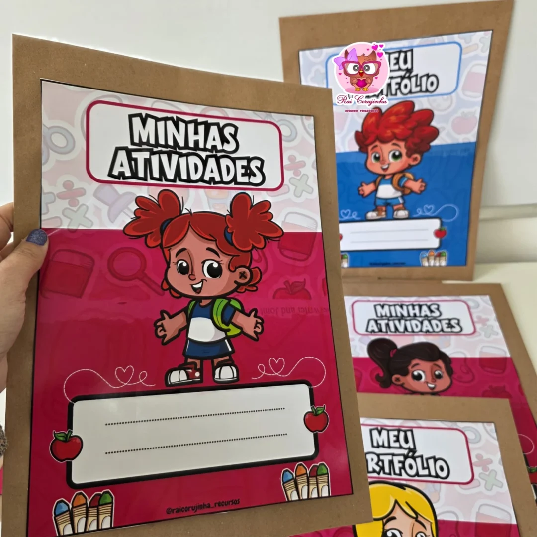 CAPAS PARA PORTFÓLIO E ATIVIDADES