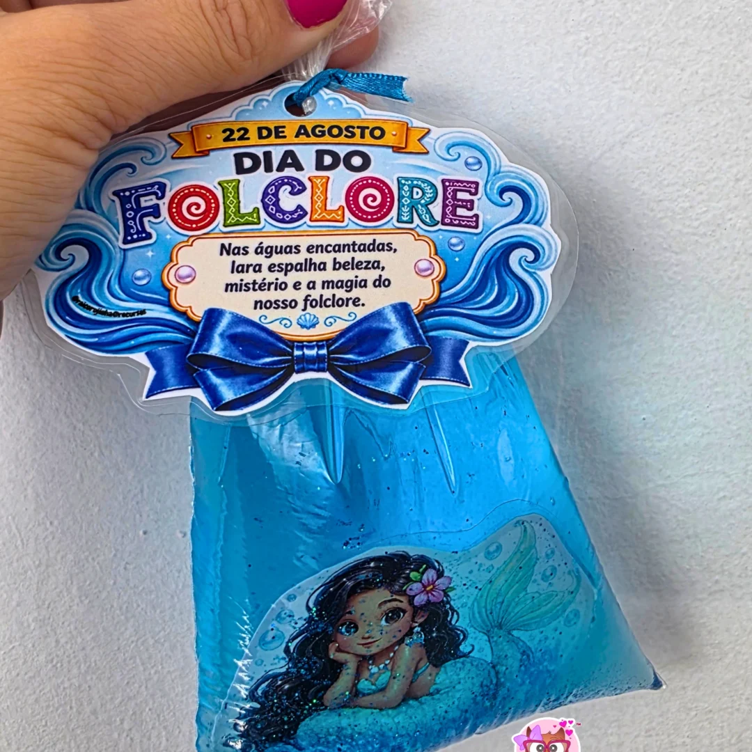 Rai Corujinha Recursos 5 LEMBRANCINHA SENSORIAL IARA - FOLCLORE