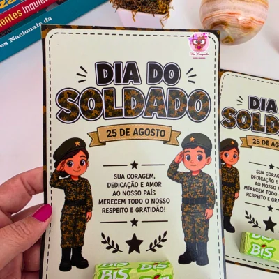 CARTÃO DIA DO SOLDADO
