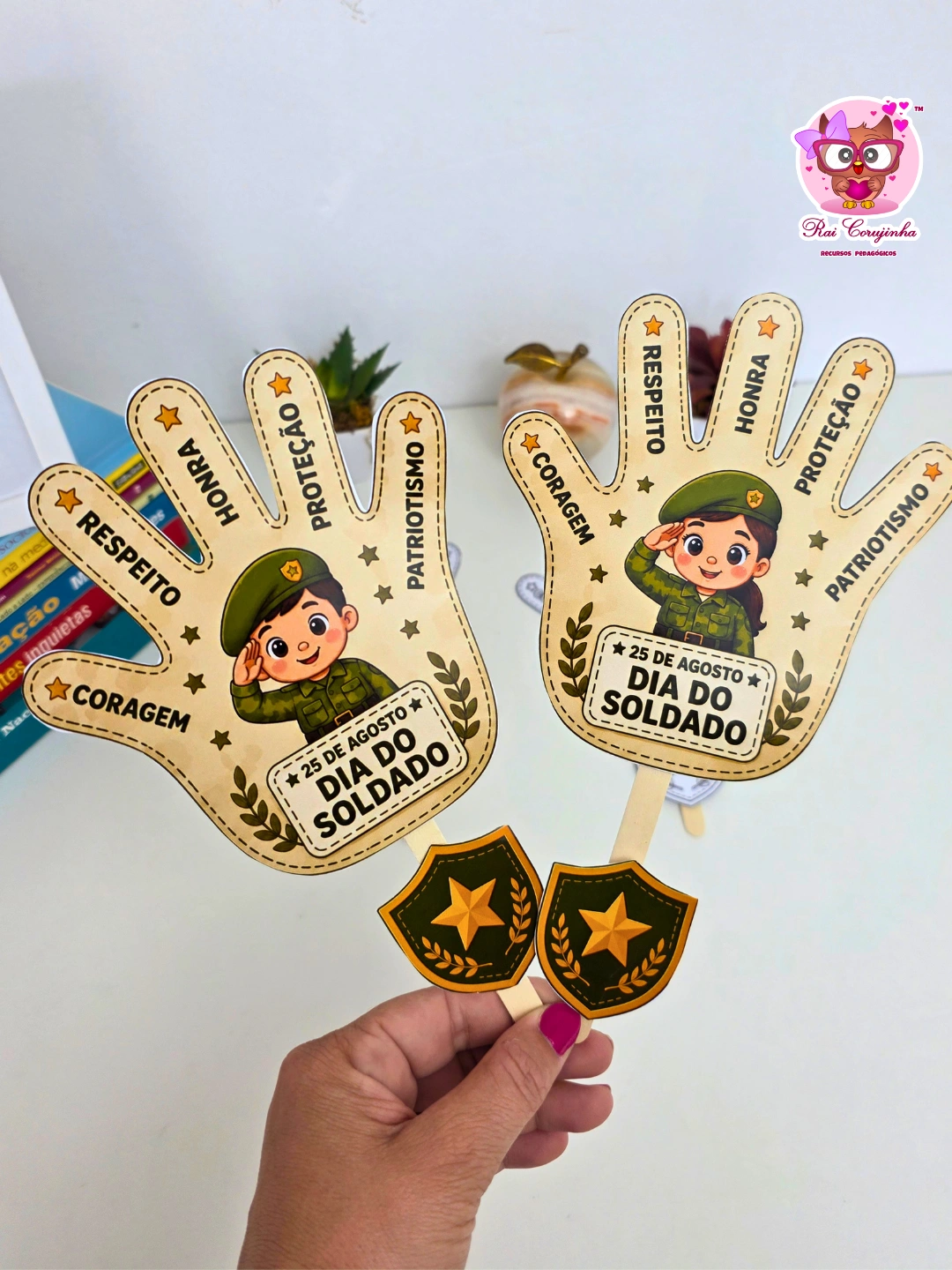 MÃOZINHA DIA DO SOLDADO 3 MÃOZINHA DIA DO SOLDADO
