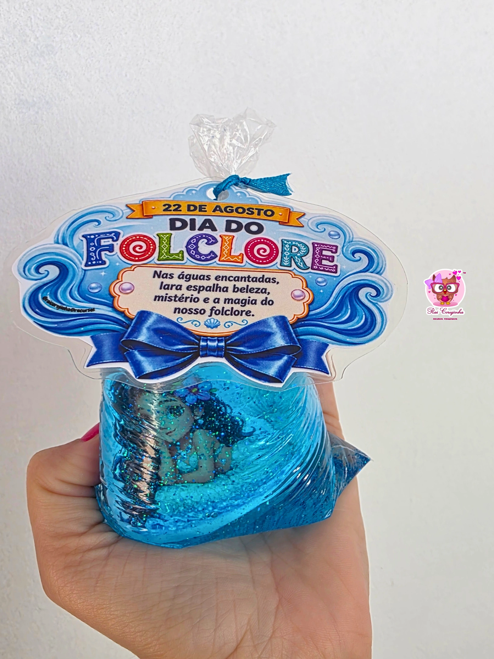 LEMBRANCINHA SENSORIAL IARA - FOLCLORE 3 LEMBRANCINHA SENSORIAL IARA - FOLCLORE