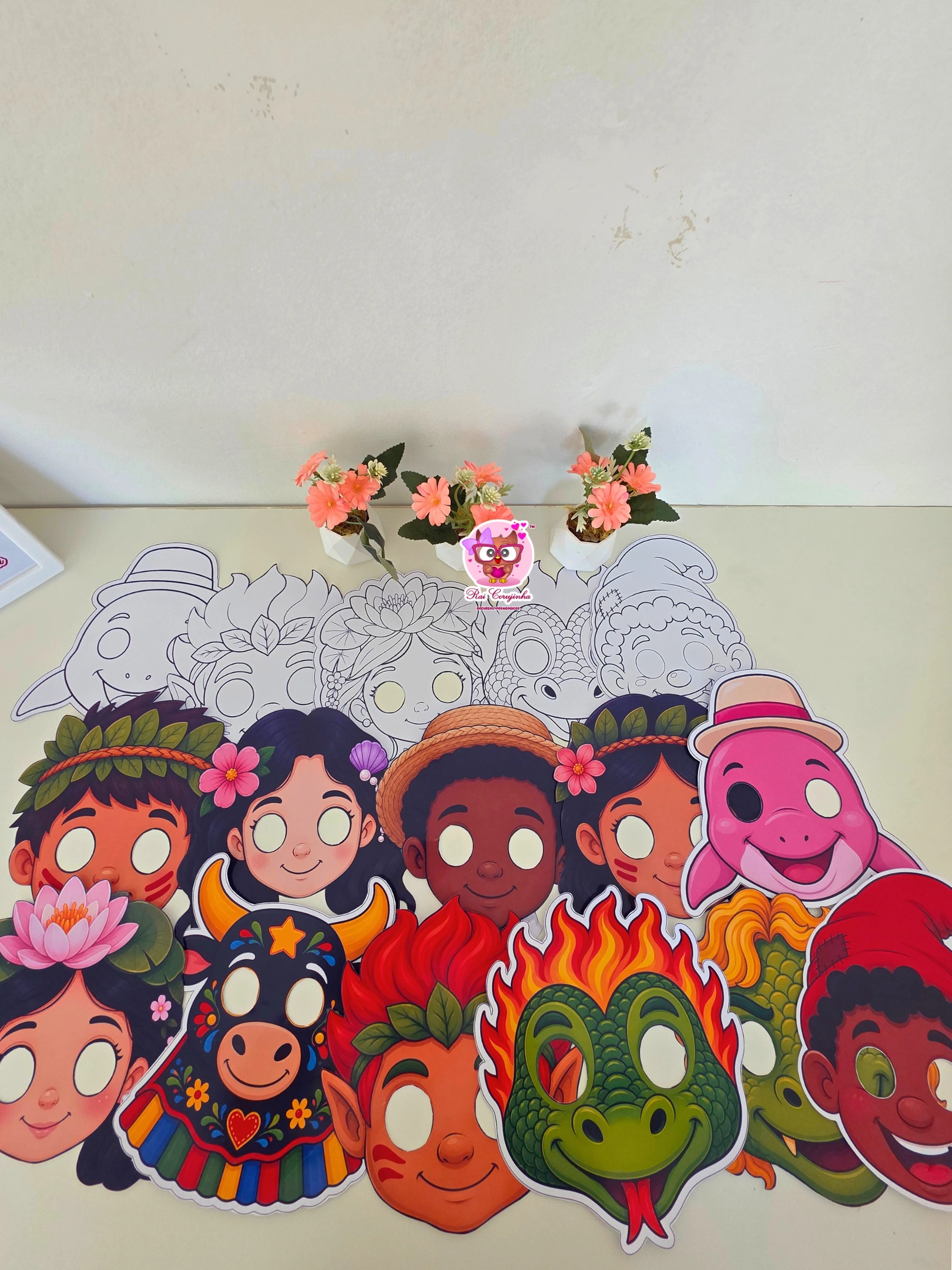 MÁSCARAS – FOLCLORE BRASILEIRO 3 MÁSCARAS – FOLCLORE BRASILEIRO