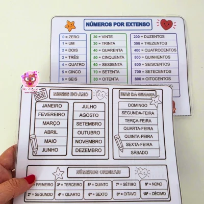 PRANCHA DE APOIO ESCOLAR