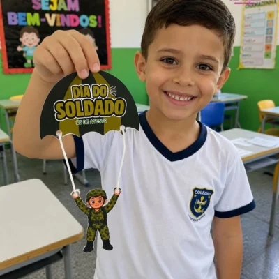 SOLDADINHO PARAQUEDISTA – DIA DO SOLDADO