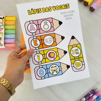 LÁPIS DAS VOGAIS