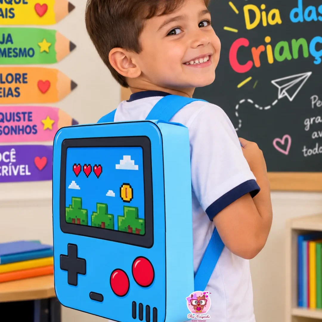 MOCHILA MALUCA – VIDEOGAME