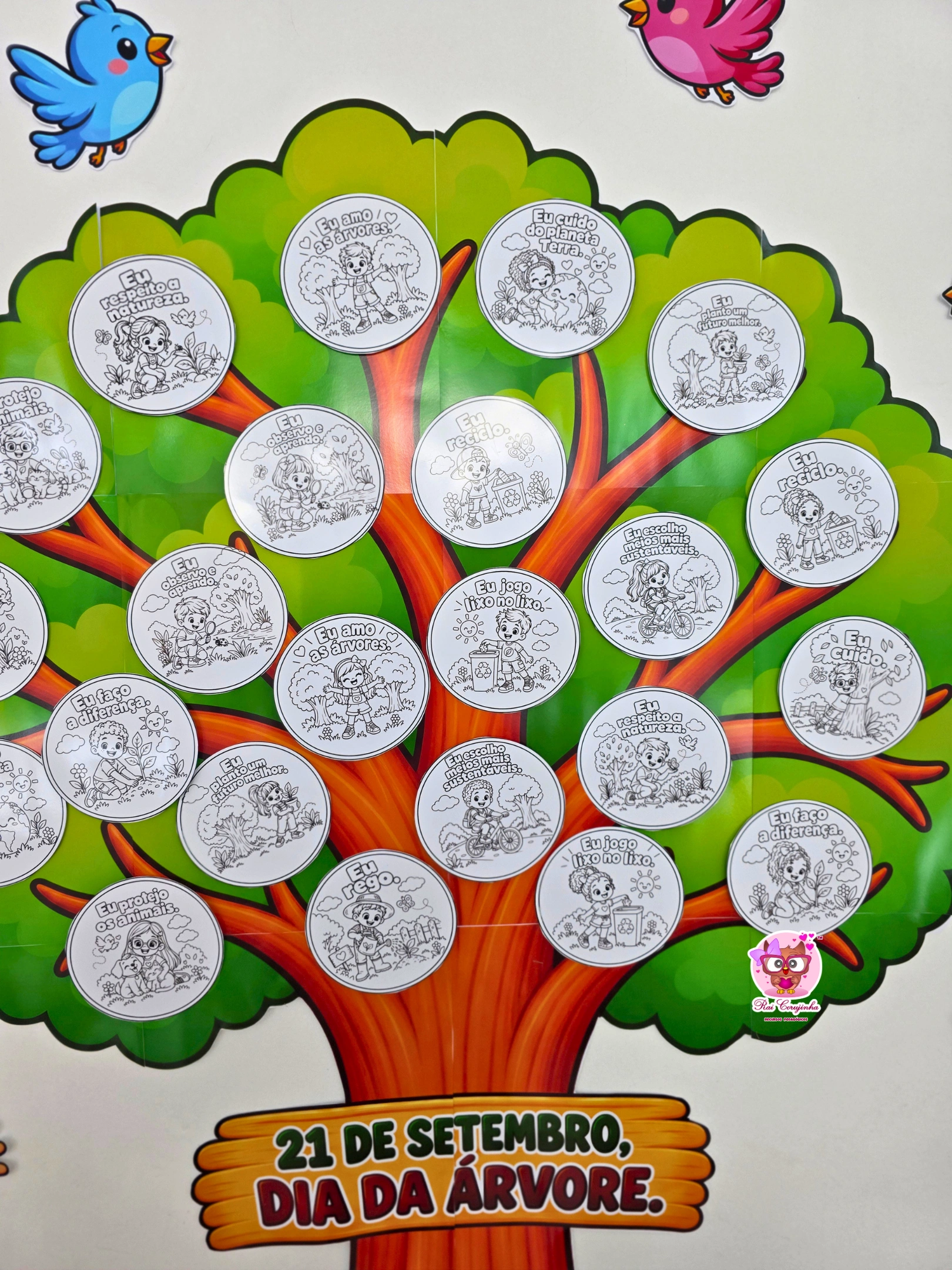 PAINEL COLETIVO DIA DA ÁRVORE – NOSSA ÁRVORE DO CUIDADO 4 PAINEL COLETIVO DIA DA ÁRVORE – NOSSA ÁRVORE DO CUIDADO