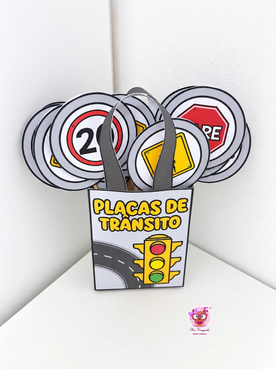 SACOLA PLACAS DE TRÂNSITO 2 SACOLA PLACAS DE TRÂNSITO