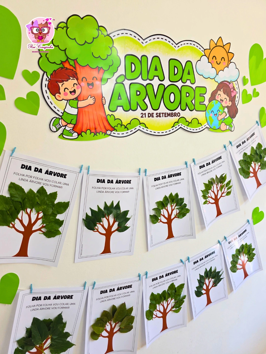 MURAL DE ATIVIDADES DIA DA ÁRVORE 1 MURAL DE ATIVIDADES DIA DA ÁRVORE