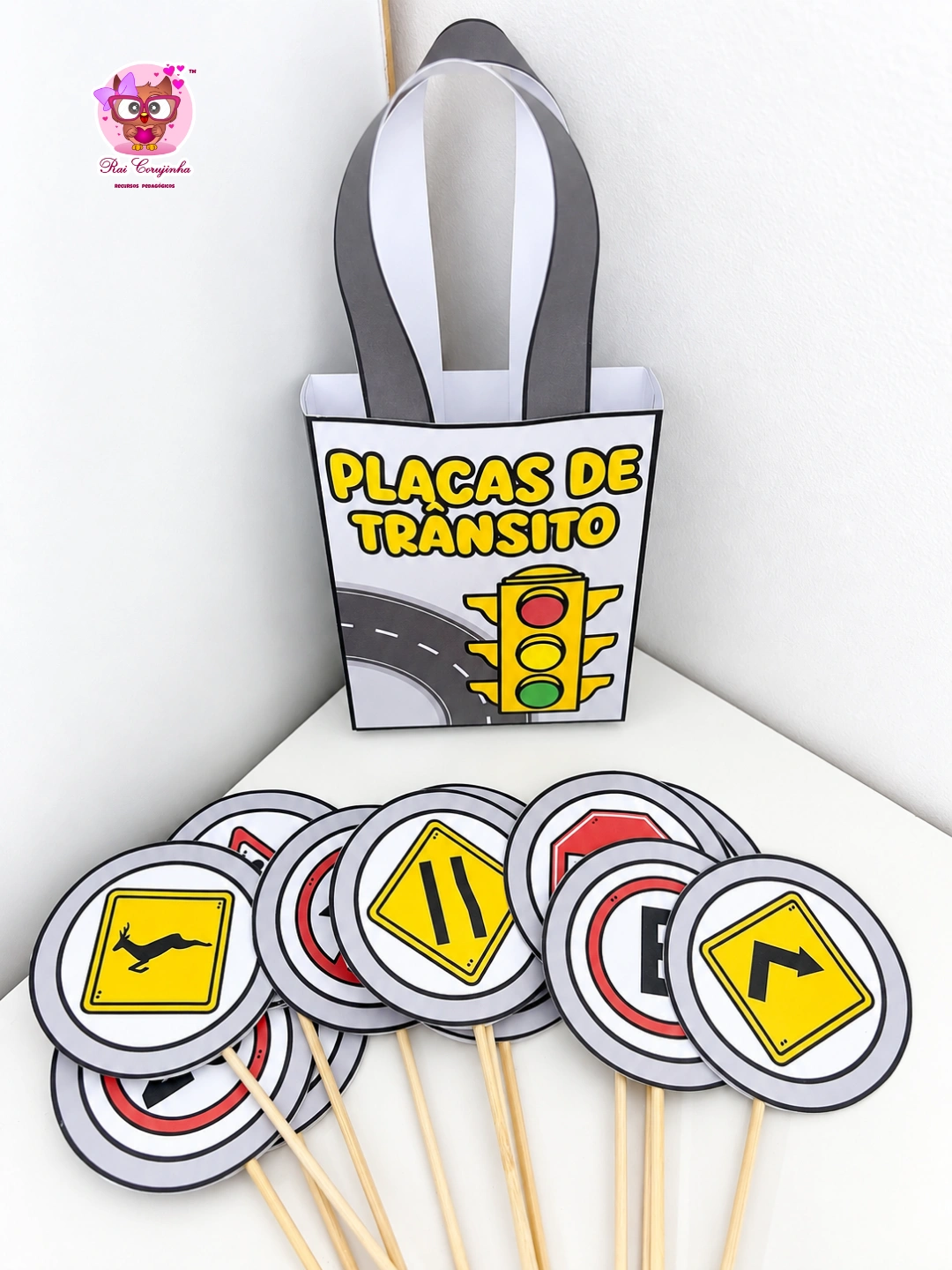 SACOLA PLACAS DE TRÂNSITO 4 SACOLA PLACAS DE TRÂNSITO