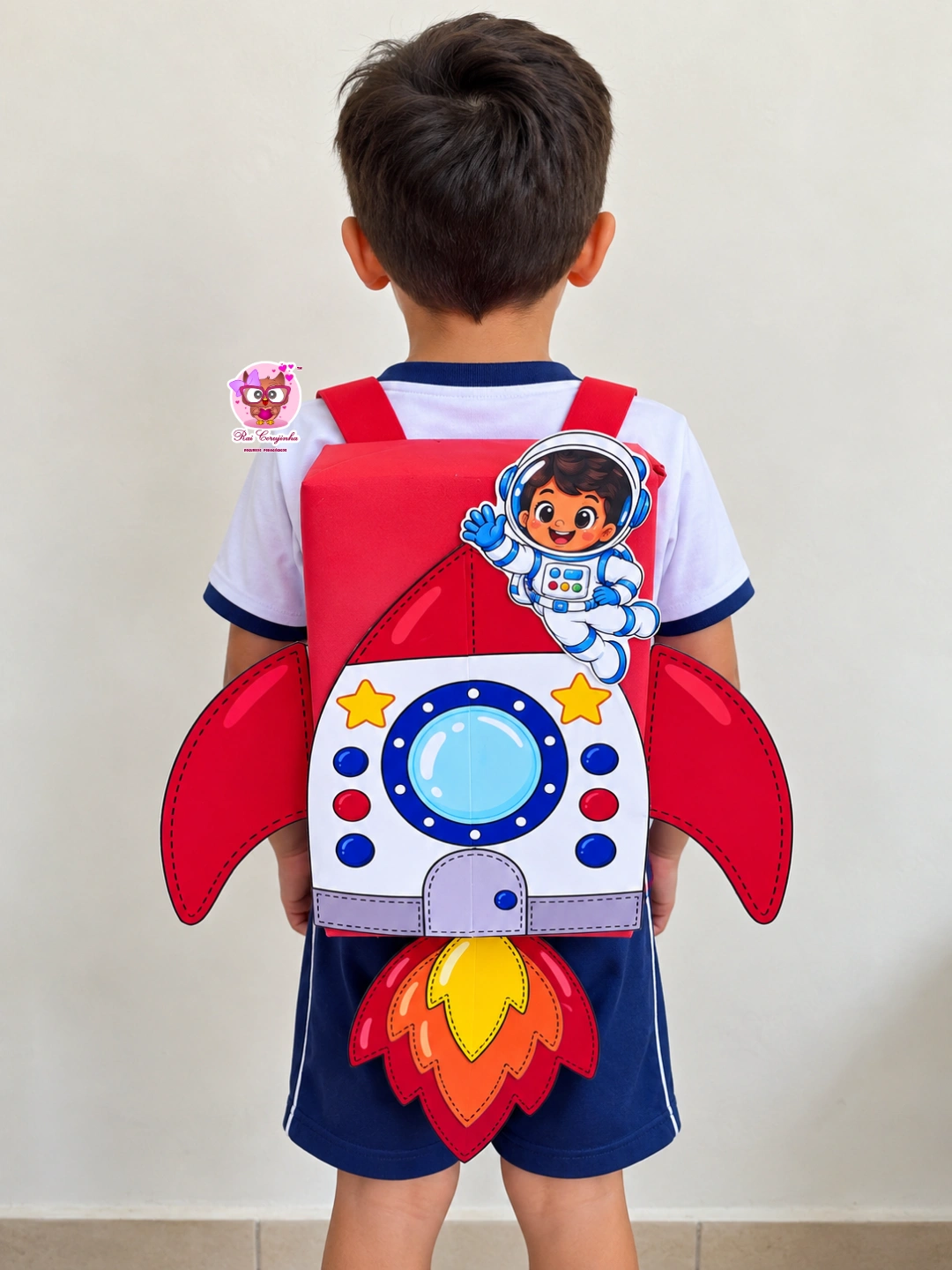 MOCHILA MALUCA FOGUETE 7 MOCHILA MALUCA FOGUETE
