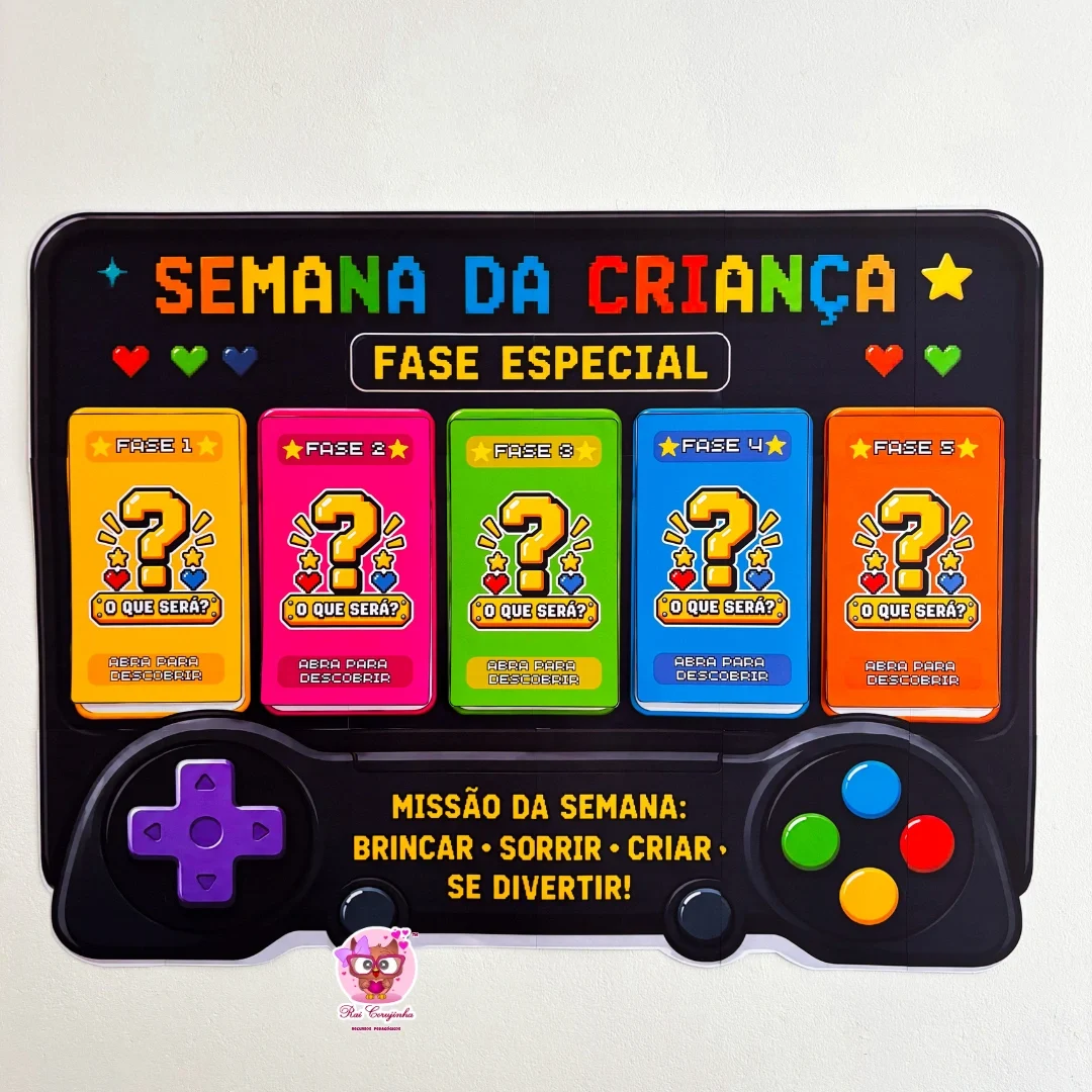 Rai Corujinha Recursos 15 GAME SEMANA DA CRIANÇA