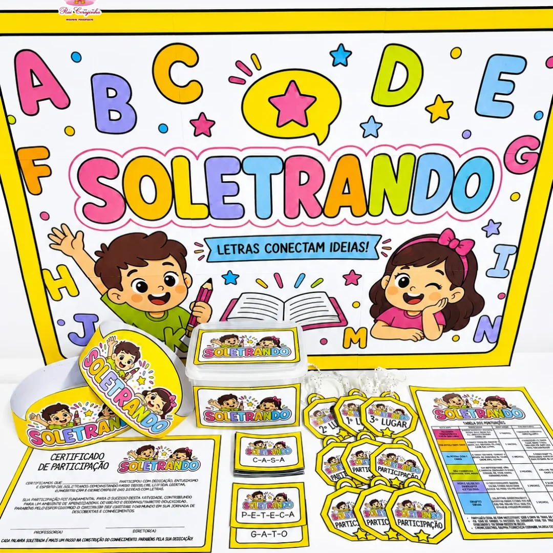 Rai Corujinha Recursos 13 SOLETRANDO DE PALAVRAS – SÍLABAS SIMPLES
