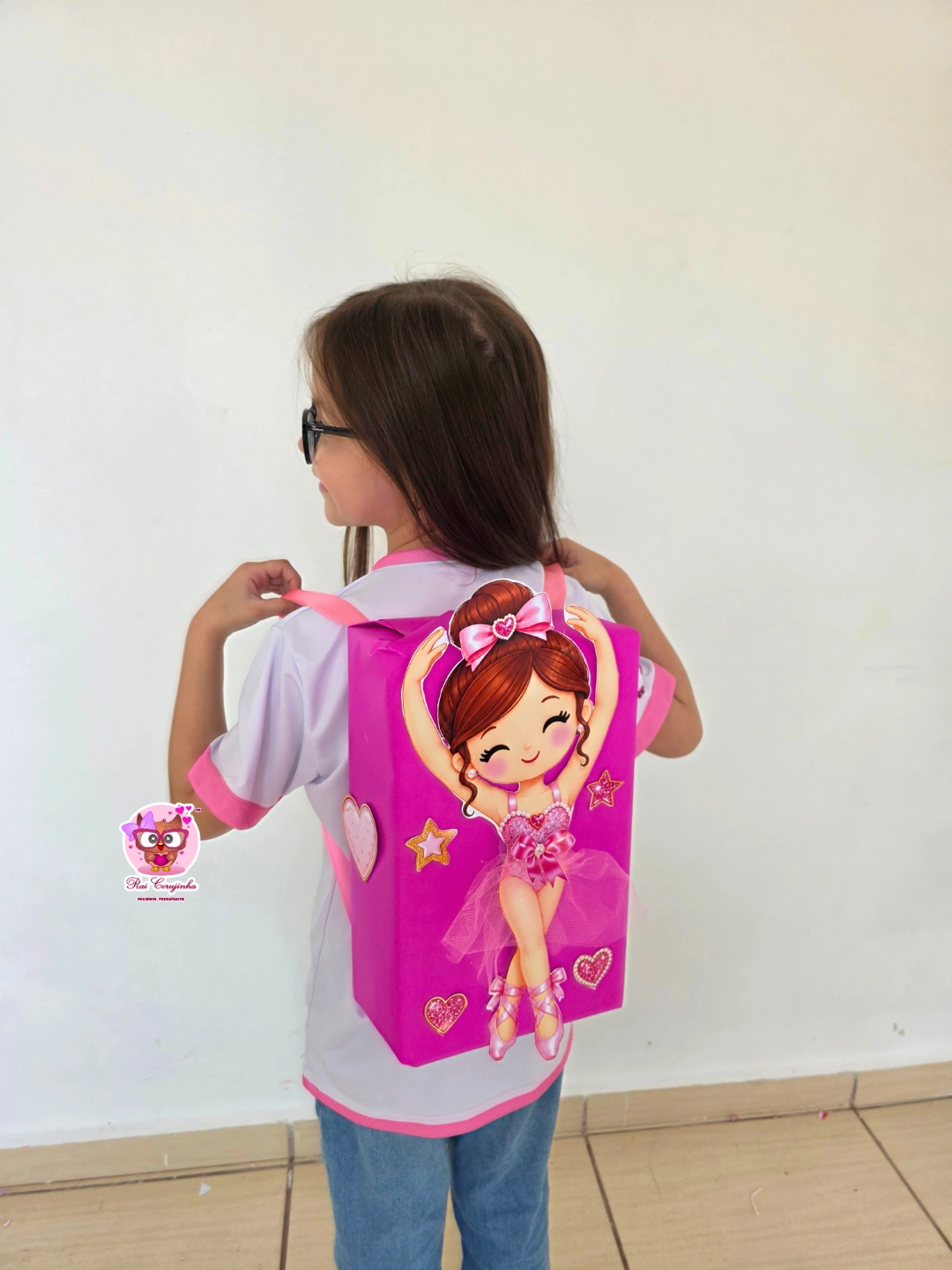 MOCHILA MALUCA BAILARINA 2 MOCHILA MALUCA BAILARINA