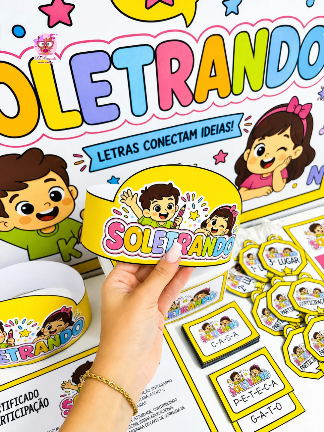 SOLETRANDO DE PALAVRAS – SÍLABAS SIMPLES 4 SOLETRANDO DE PALAVRAS – SÍLABAS SIMPLES
