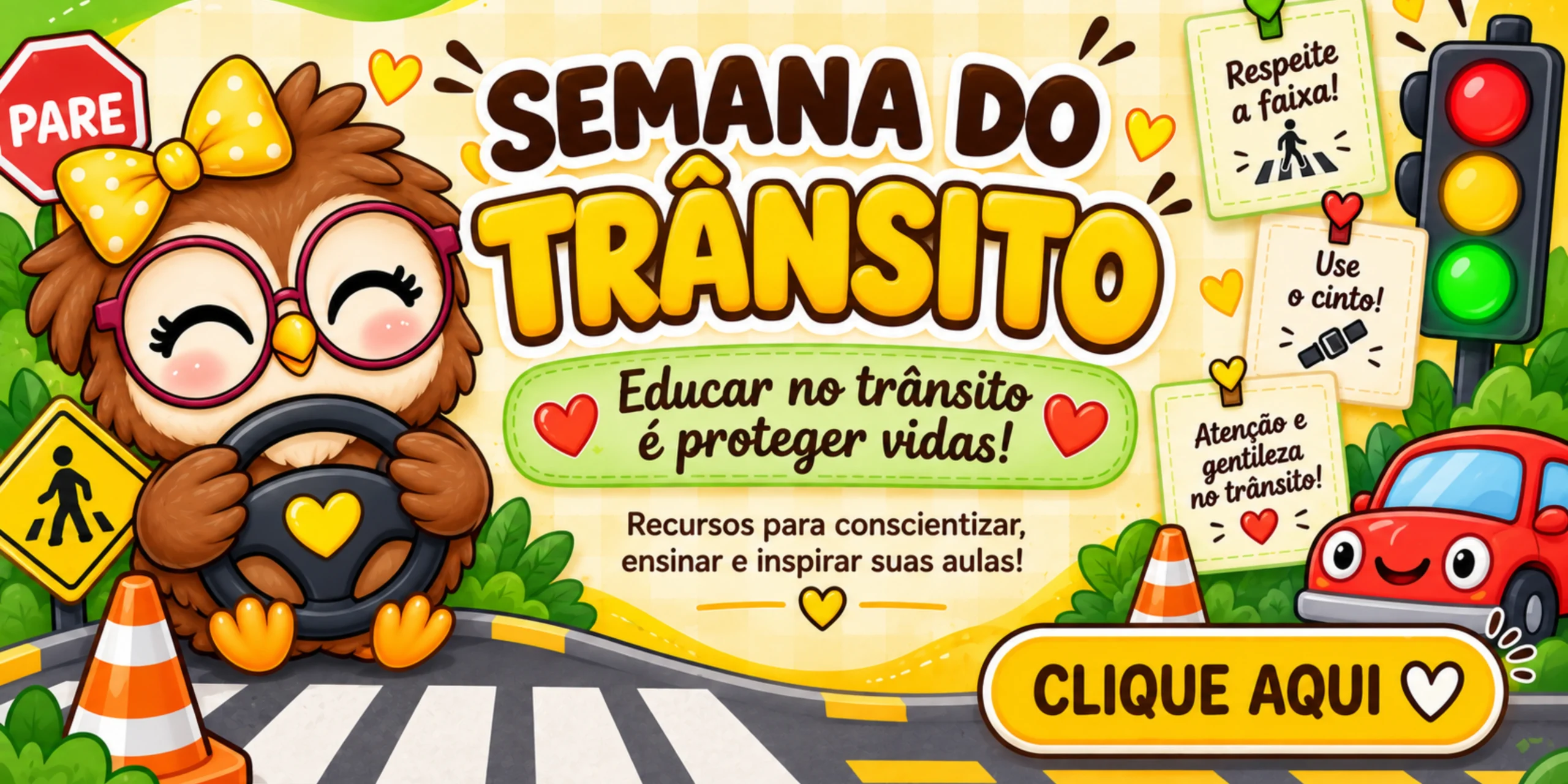 Rai Corujinha Recursos 7 Semana do Trânsito
