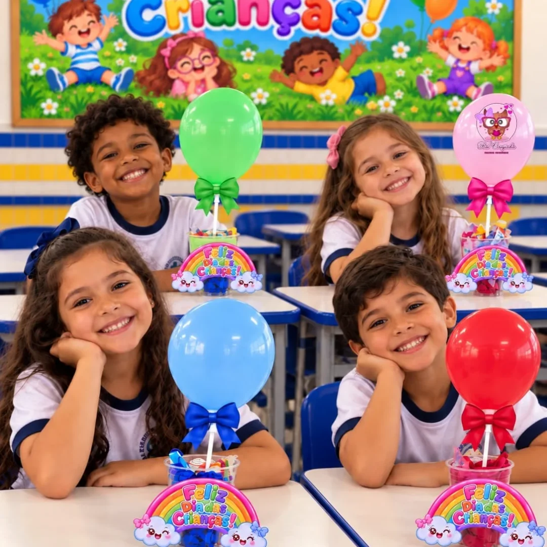 Rai Corujinha Recursos 12 KIT ACOLHIMENTO DIA DAS CRIANÇAS