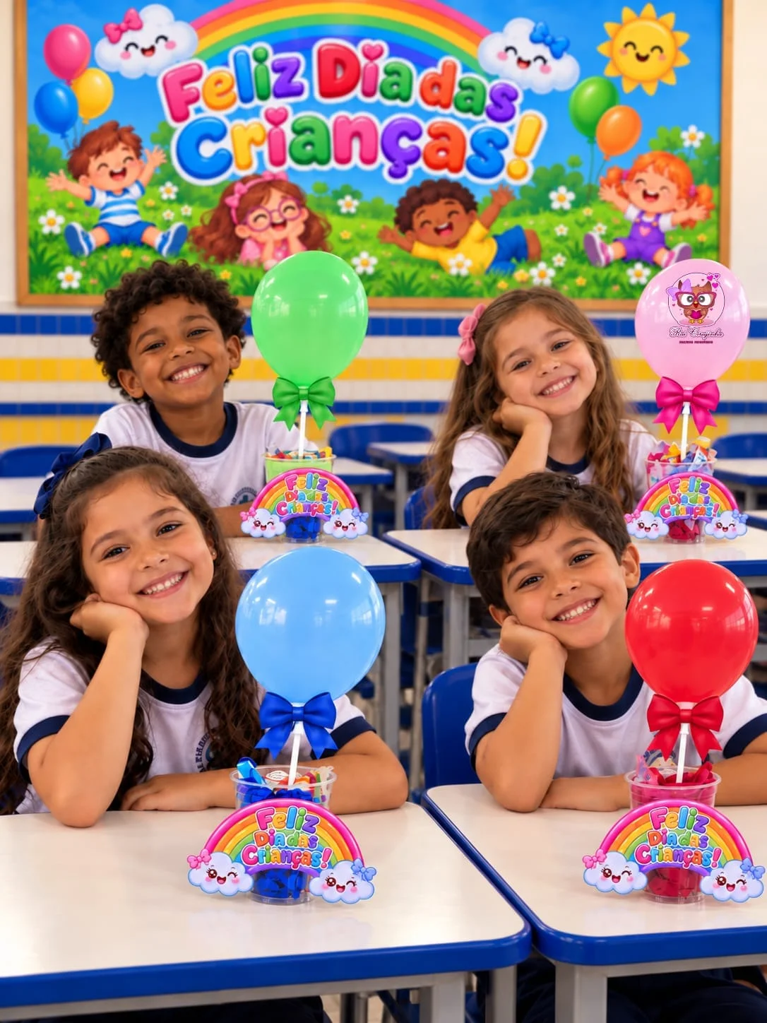 KIT ACOLHIMENTO DIA DAS CRIANÇAS 1 KIT ACOLHIMENTO DIA DAS CRIANÇAS