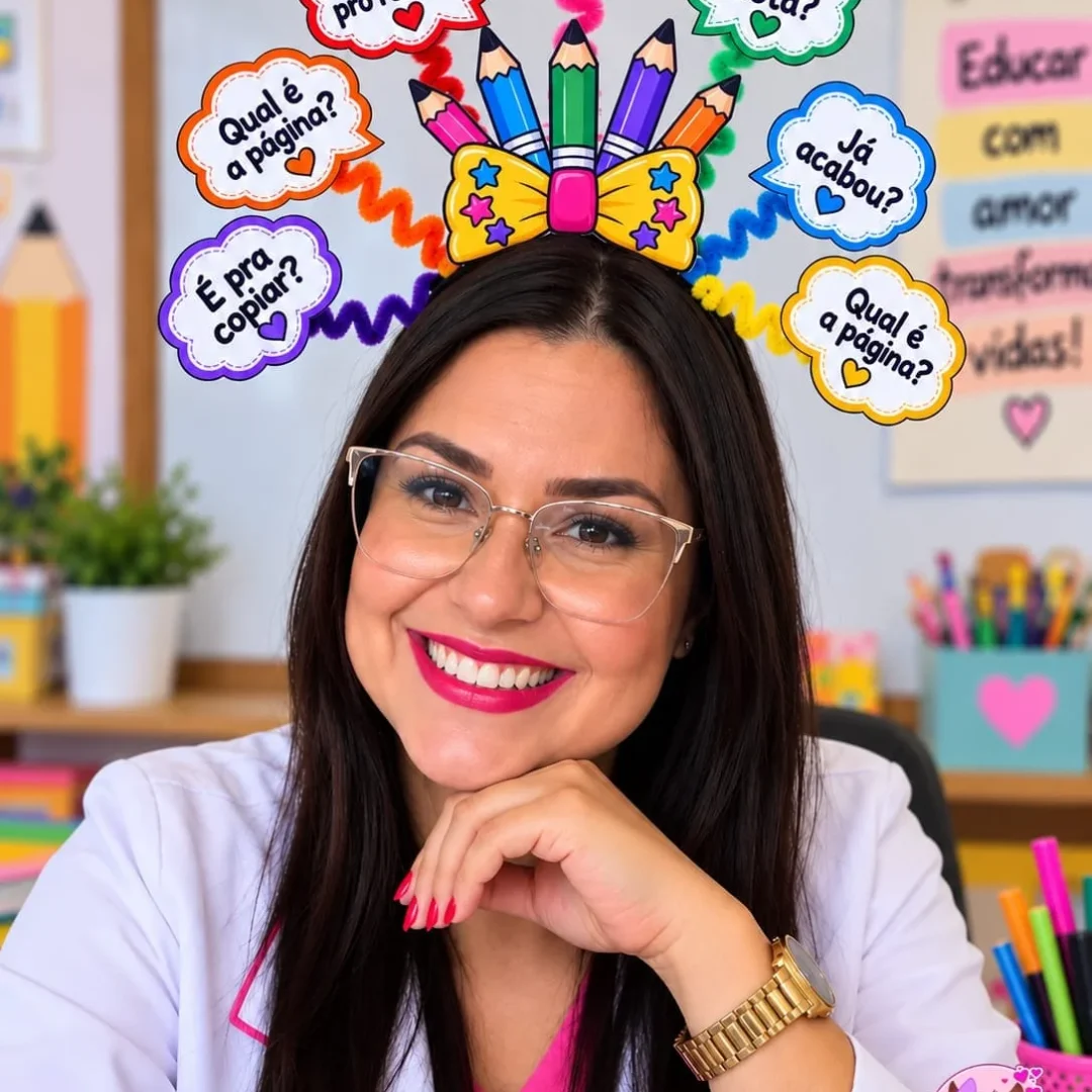 Rai Corujinha Recursos 14 CABELO MALUCO PROFESSORA FRASES