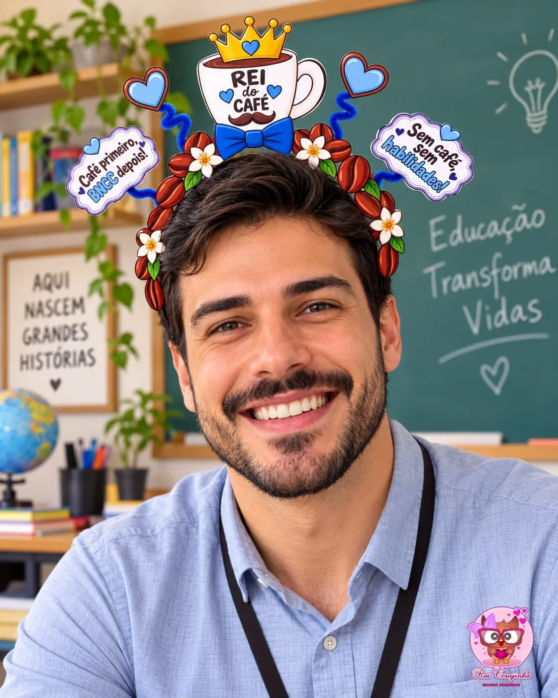 CABELO MALUCO PARA PROF – RAINHA E REI DO CAFÉ 2 CABELO MALUCO PARA PROF – RAINHA E REI DO CAFÉ