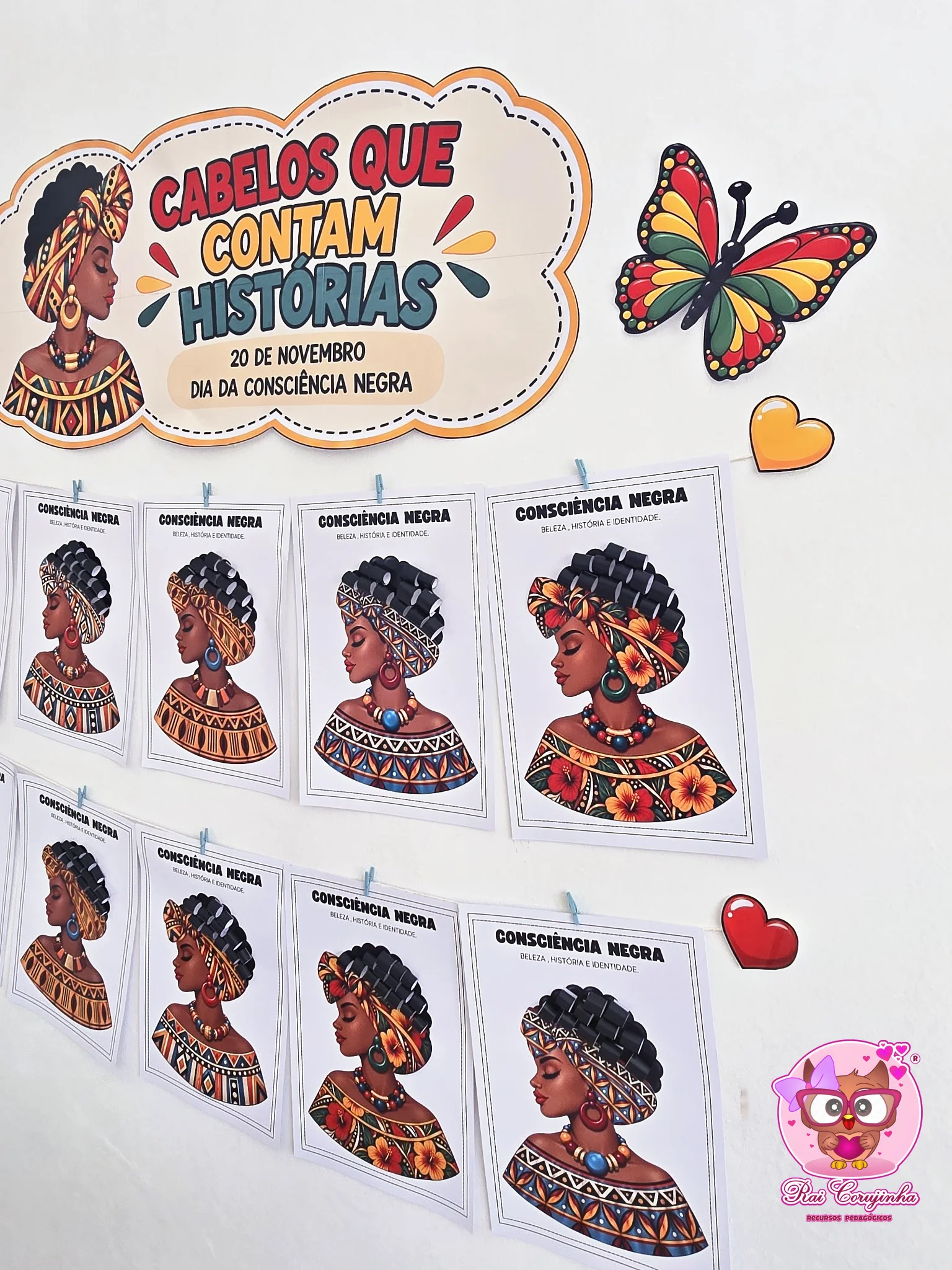 MURAL CABELOS QUE CONTAM HISTÓRIAS – CONSCIÊNCIA NEGRA 7 MURAL CABELOS QUE CONTAM HISTÓRIAS – CONSCIÊNCIA NEGRA