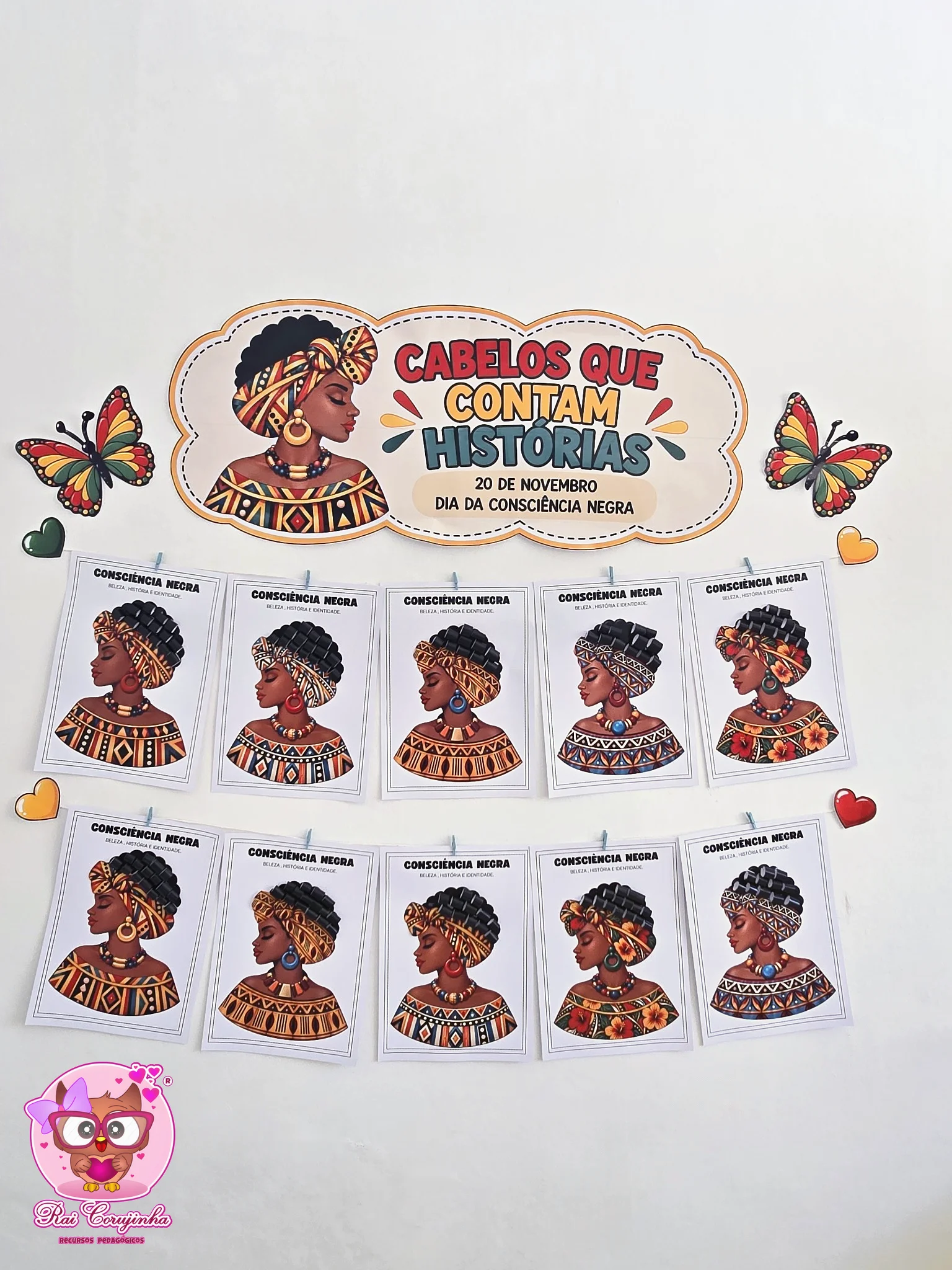 MURAL CABELOS QUE CONTAM HISTÓRIAS – CONSCIÊNCIA NEGRA 3 MURAL CABELOS QUE CONTAM HISTÓRIAS – CONSCIÊNCIA NEGRA