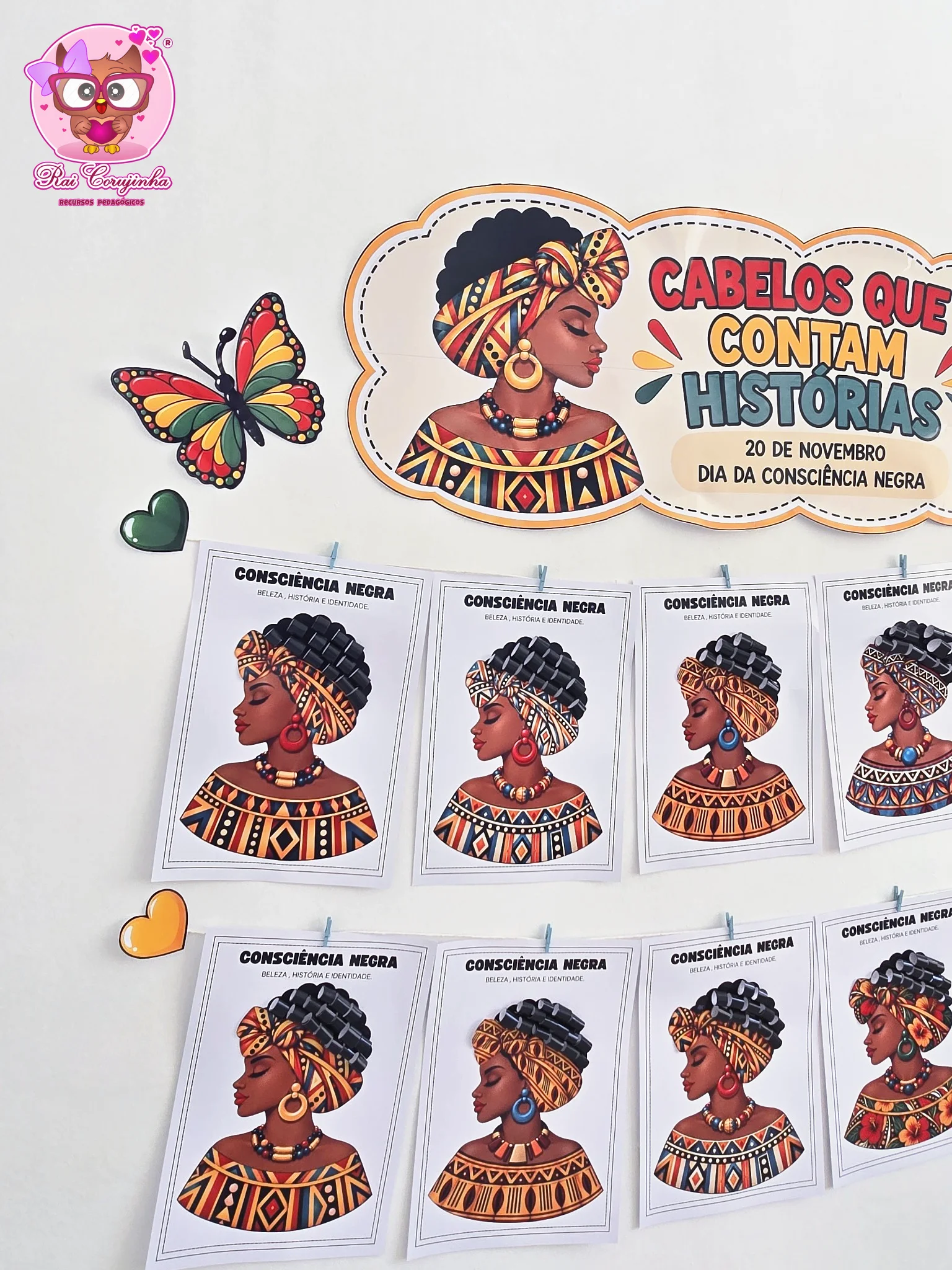 MURAL CABELOS QUE CONTAM HISTÓRIAS – CONSCIÊNCIA NEGRA 2 MURAL CABELOS QUE CONTAM HISTÓRIAS – CONSCIÊNCIA NEGRA