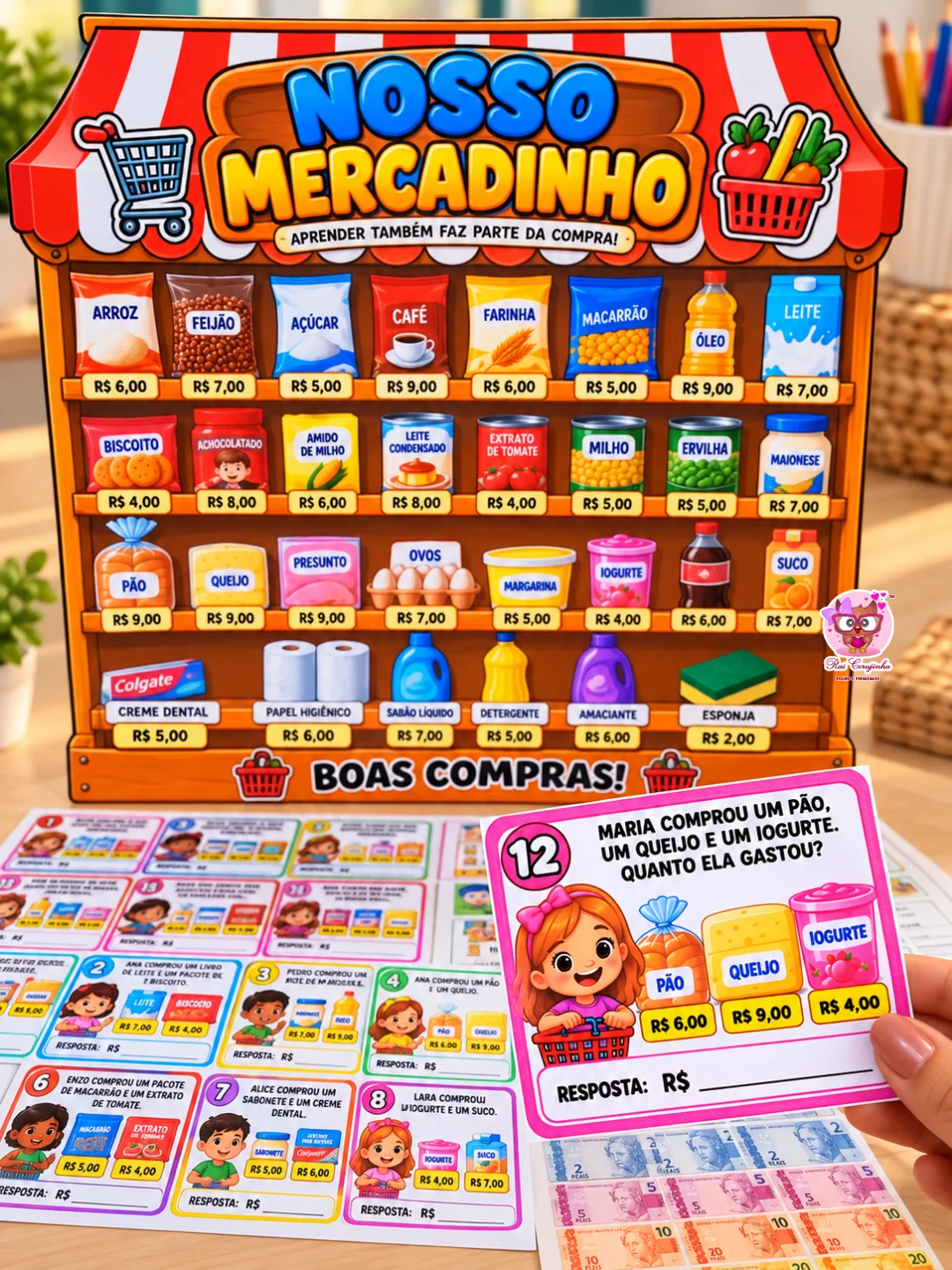NOSSO MERCADINHO – MATEMÁTICA DIVERTIDA