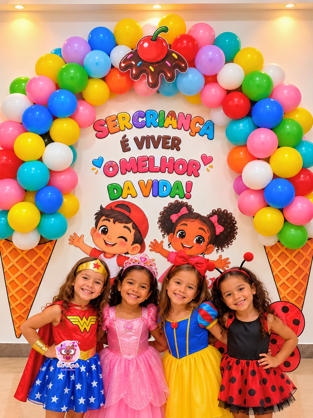 PAINEL DOCE CRIANÇAS 4 PAINEL DOCE CRIANÇAS