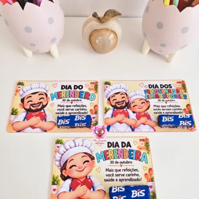 Rai Corujinha Recursos 21 CARTÃO MIMO – DIA DA MERENDEIRA