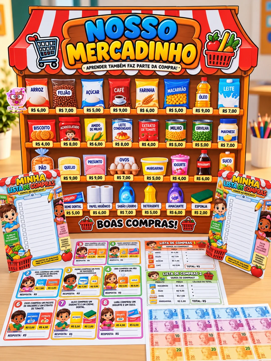 NOSSO MERCADINHO – MATEMÁTICA DIVERTIDA