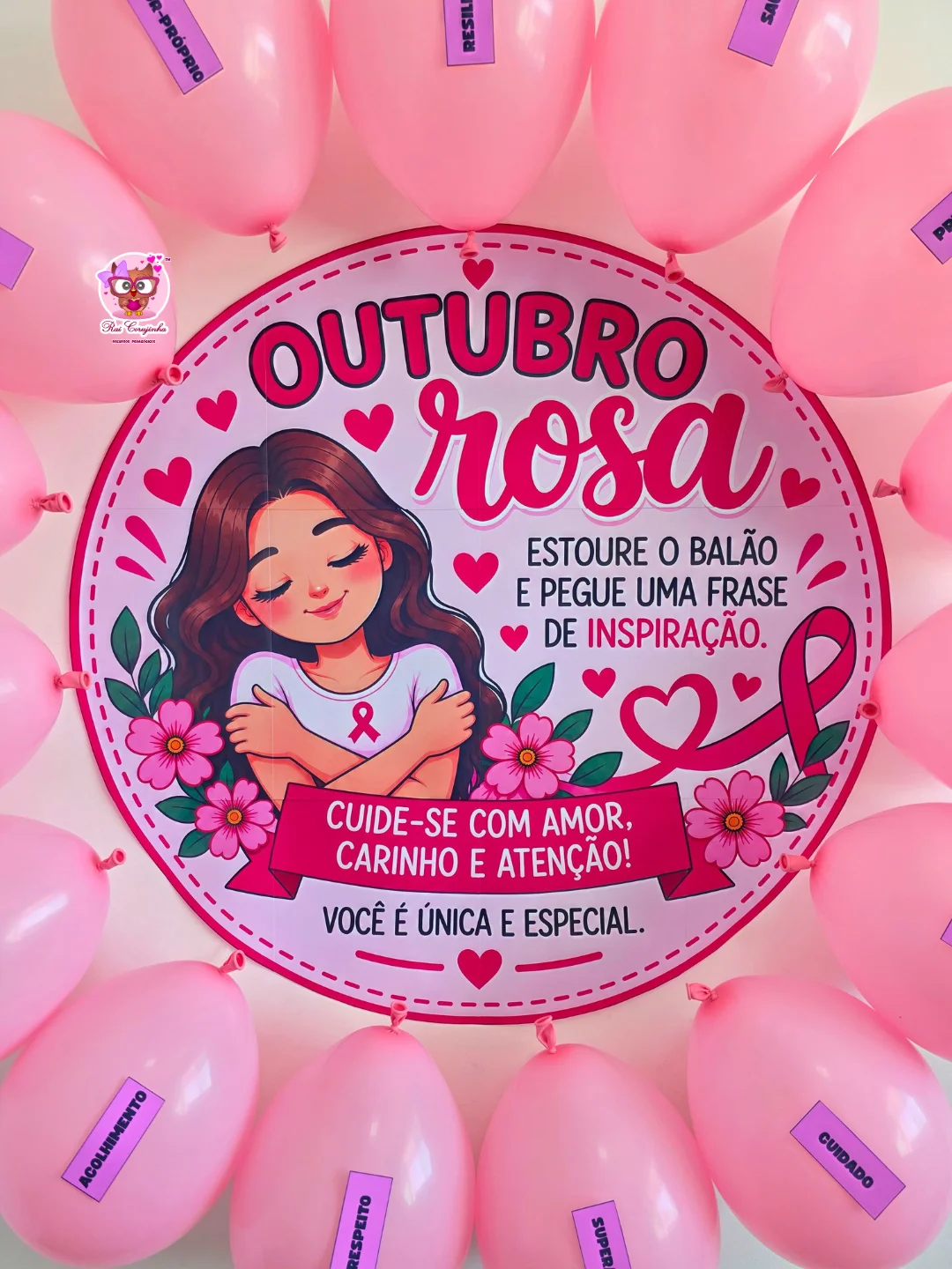 DINÂMICA OUTUBRO ROSA 3 DINÂMICA OUTUBRO ROSA