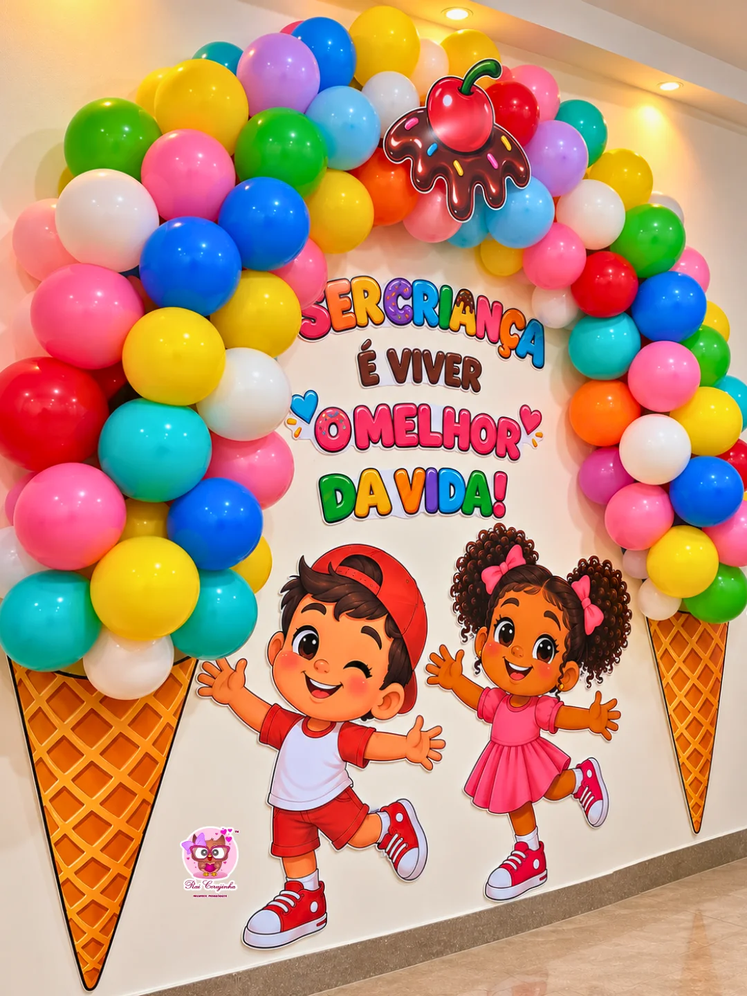 PAINEL DOCE CRIANÇAS 3 PAINEL DOCE CRIANÇAS