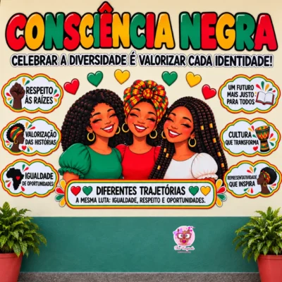Rai Corujinha Recursos 17 PAINEL CONSCIÊNCIA NEGRA – CELEBRAR A DIVERSIDADE