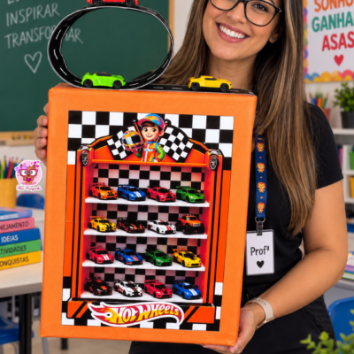 Rai Corujinha Recursos 17 MOCHILA MALUCA HOT WHEELS
