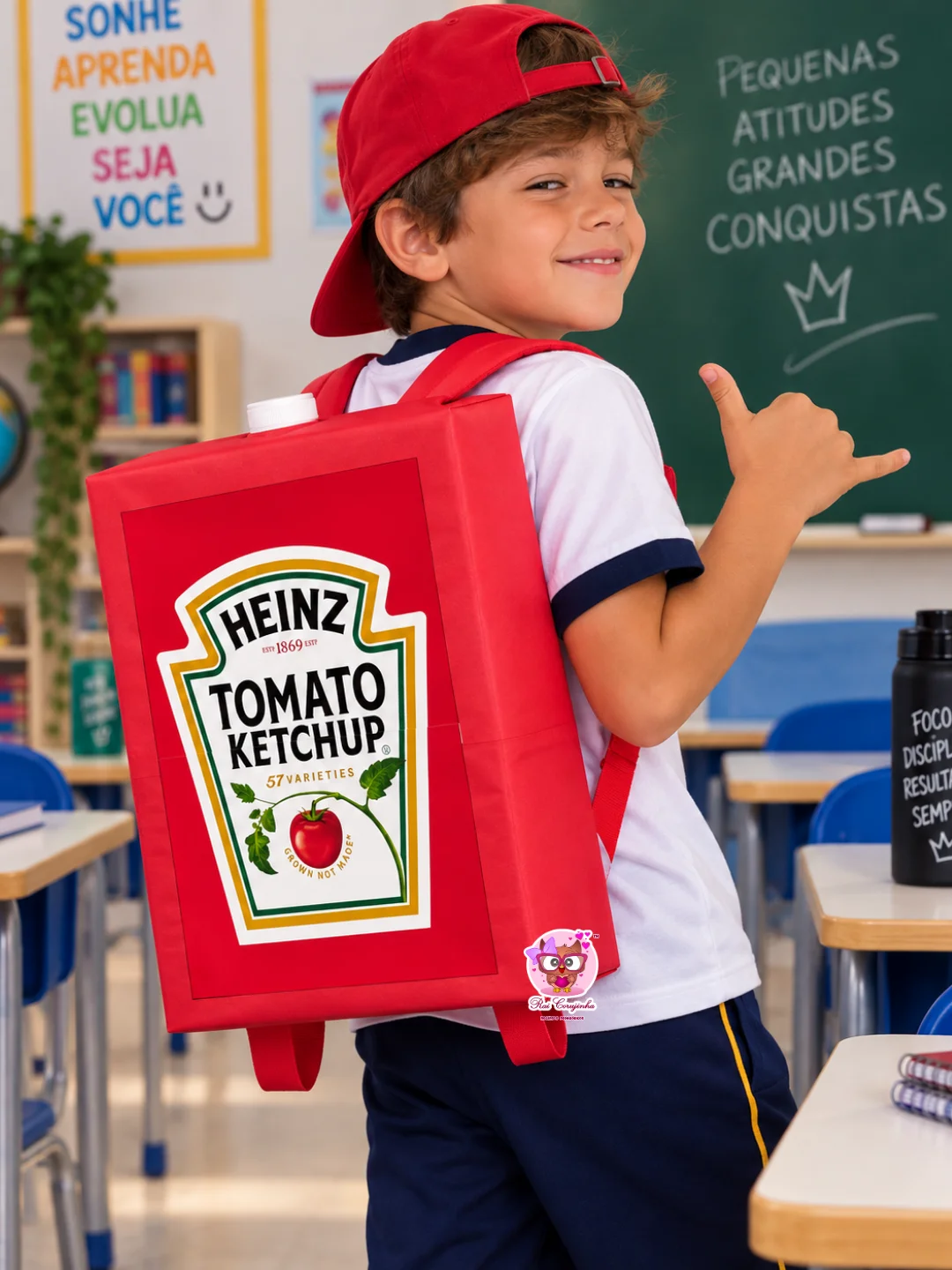 MOCHILA MALUCA FAST FOOD 3 MOCHILA MALUCA FAST FOOD