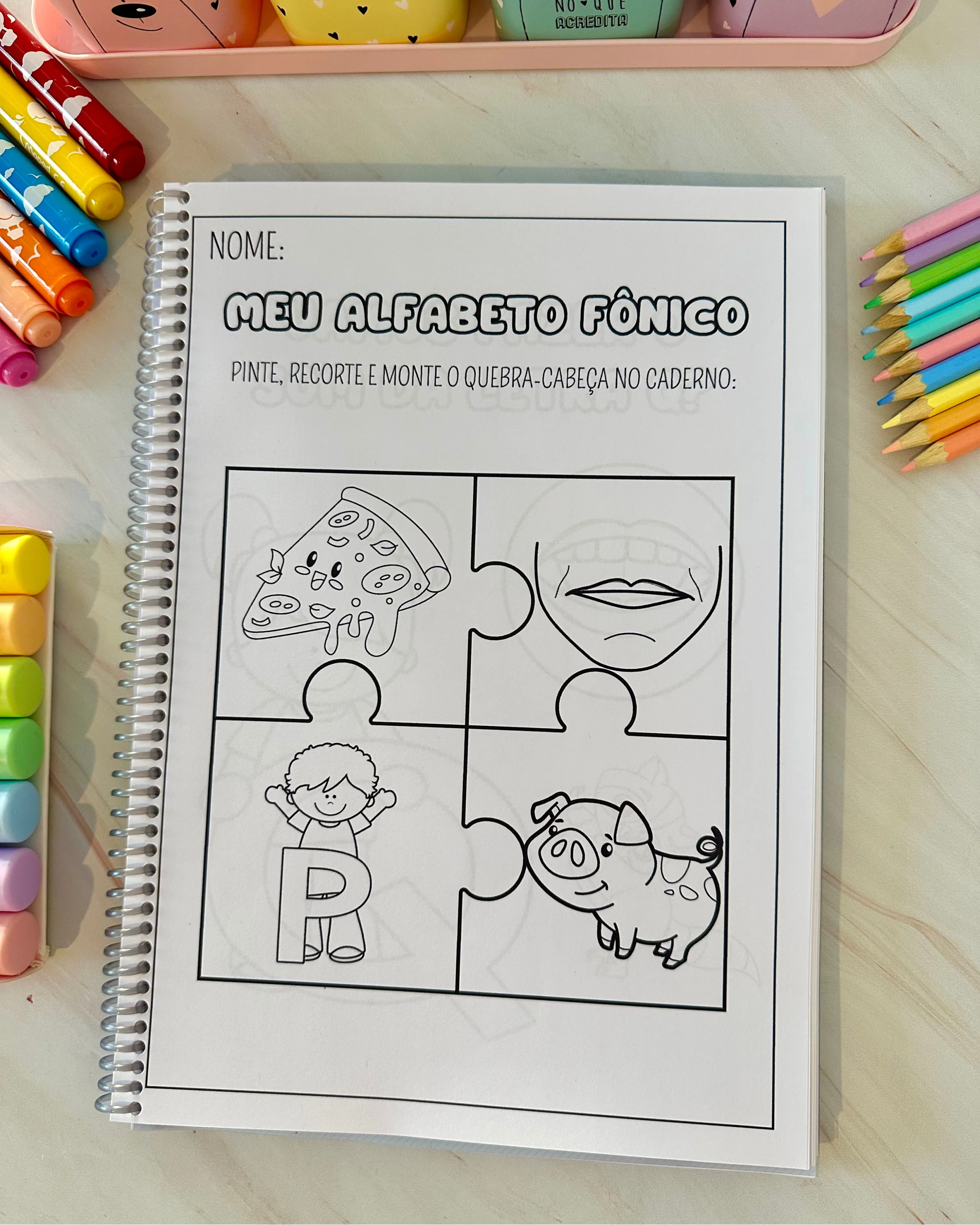MEU ALFABETO FÔNICO 2 MEU ALFABETO FÔNICO - Imagem 2