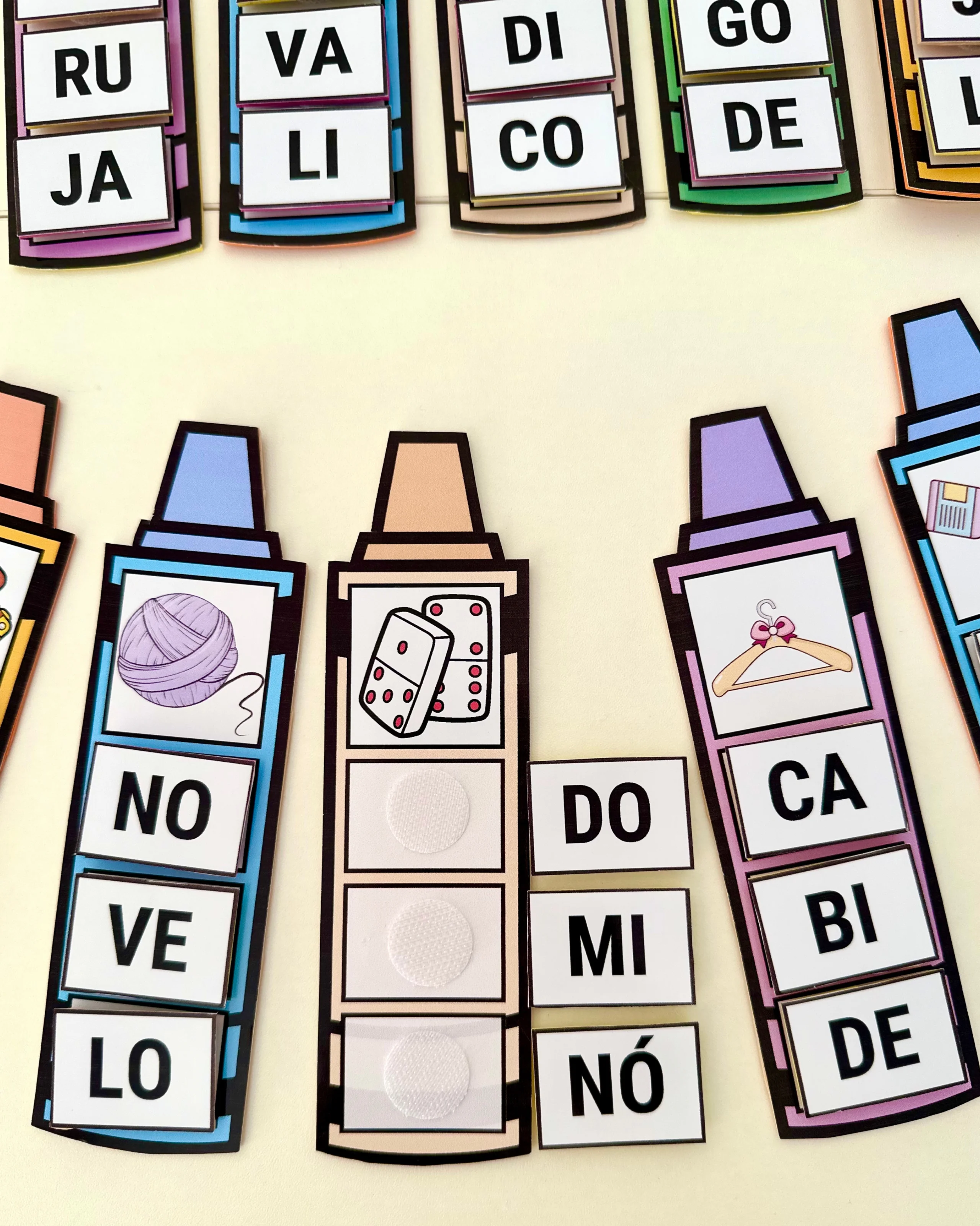 PALAVRINHAS EM SÍLABAS 4 PALAVRINHAS EM SÍLABAS - Imagem 4