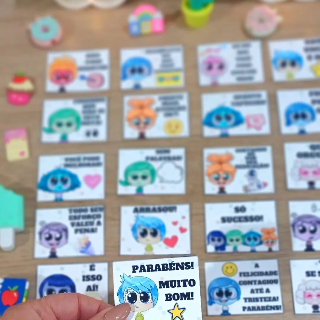 Rai Corujinha Recursos 34 FIGURINHAS INCENTIVOS DIVERTIDA MENTE