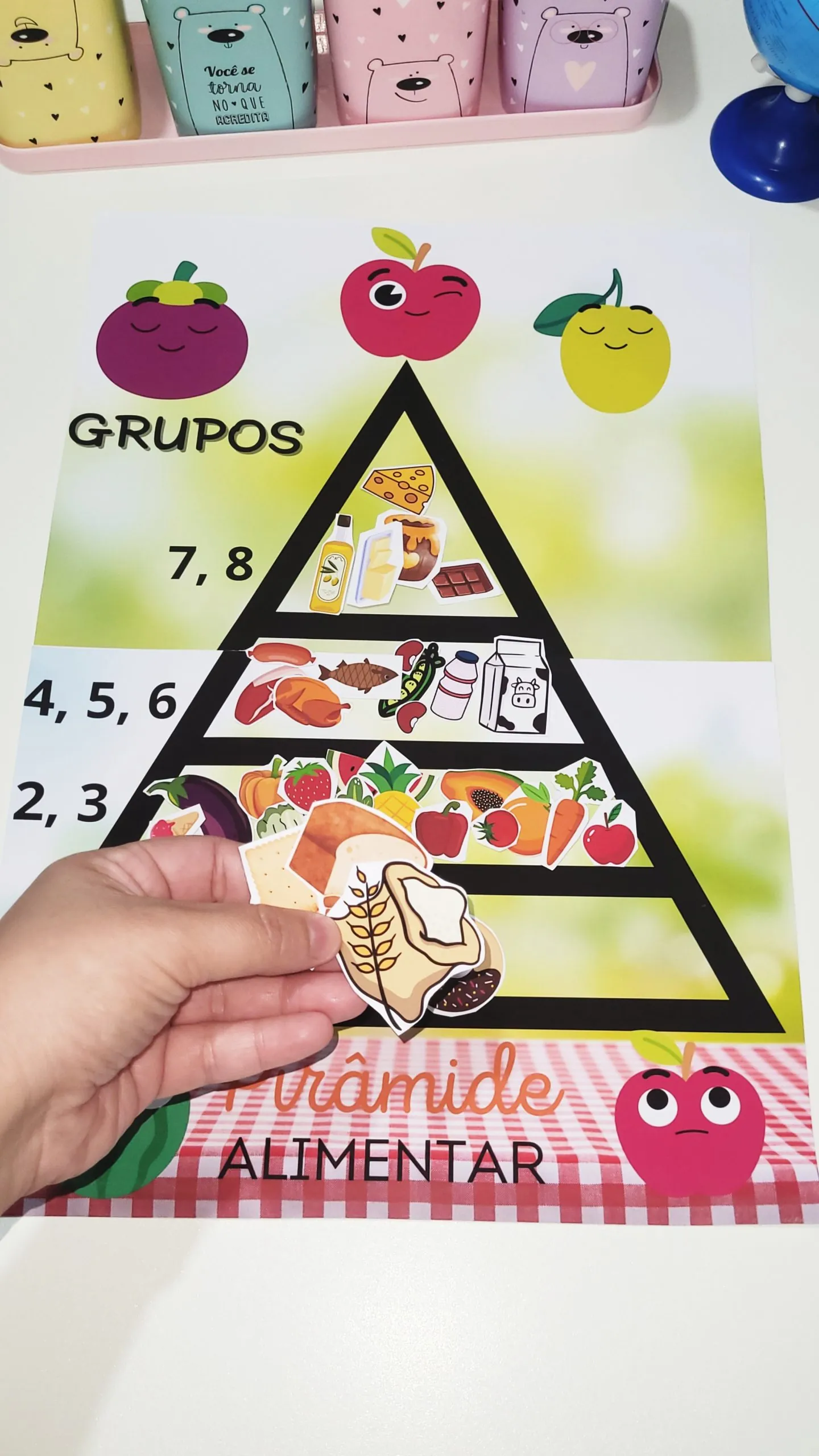 PIRÂMIDE ALIMENTAR 1 PIRÂMIDE ALIMENTAR