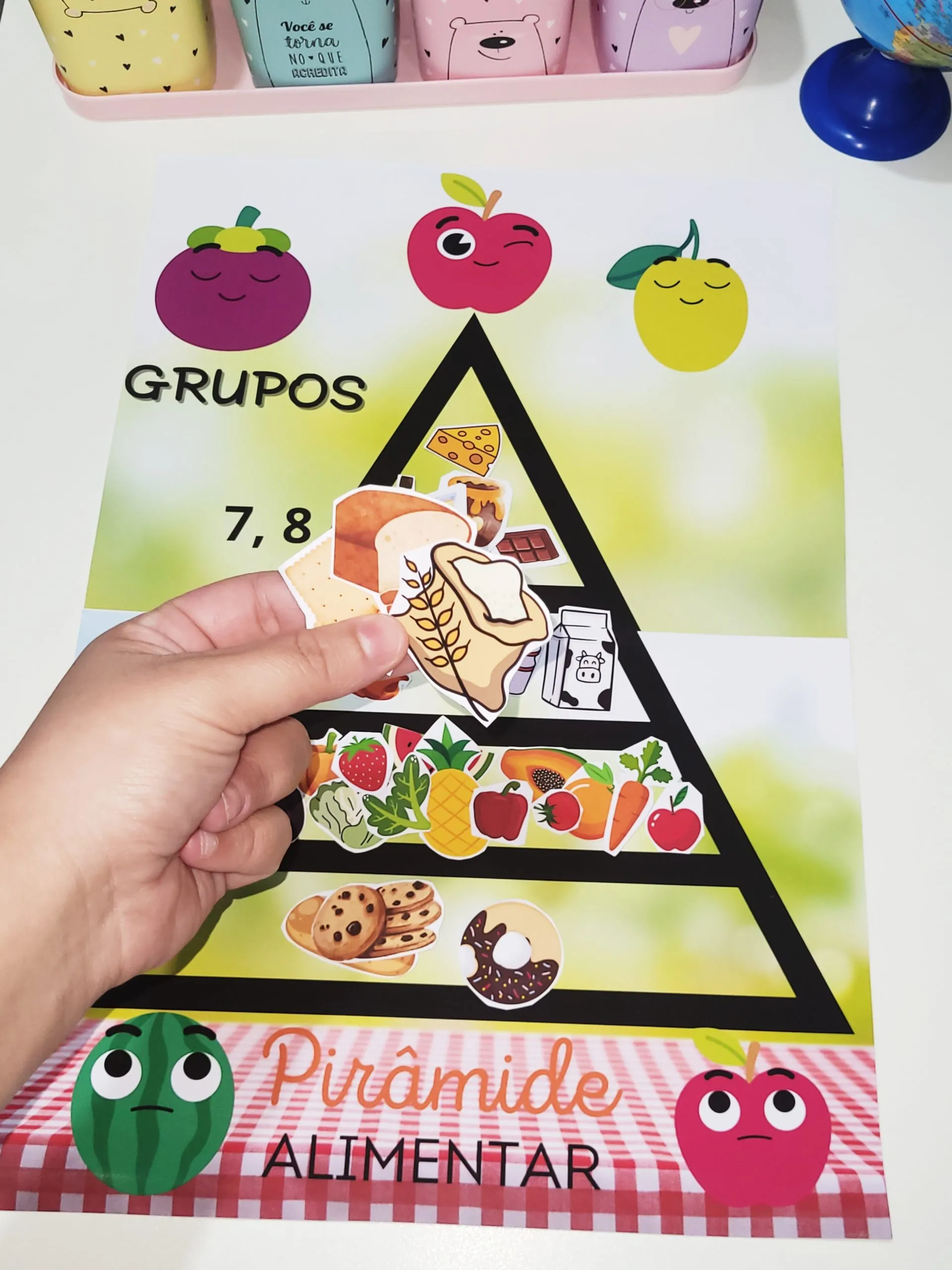 PIRÂMIDE ALIMENTAR 3 PIRÂMIDE ALIMENTAR - Imagem 3