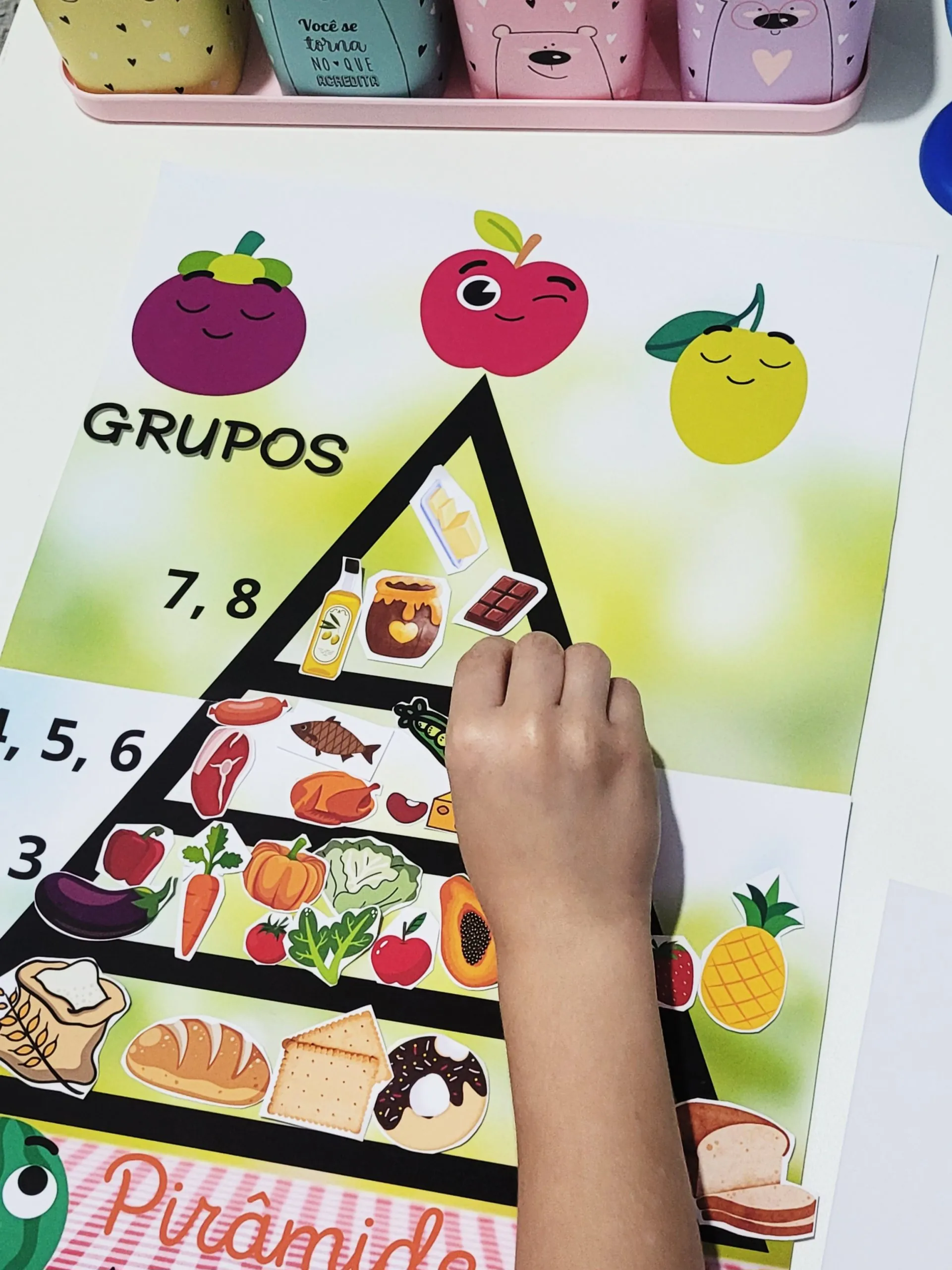 PIRÂMIDE ALIMENTAR 4 PIRÂMIDE ALIMENTAR - Imagem 4