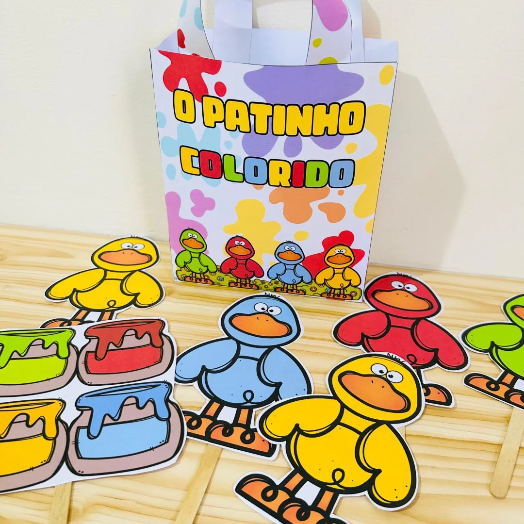 Rai Corujinha Recursos 23 SACOLA MUSICAL “O PATINHO COLORIDO"