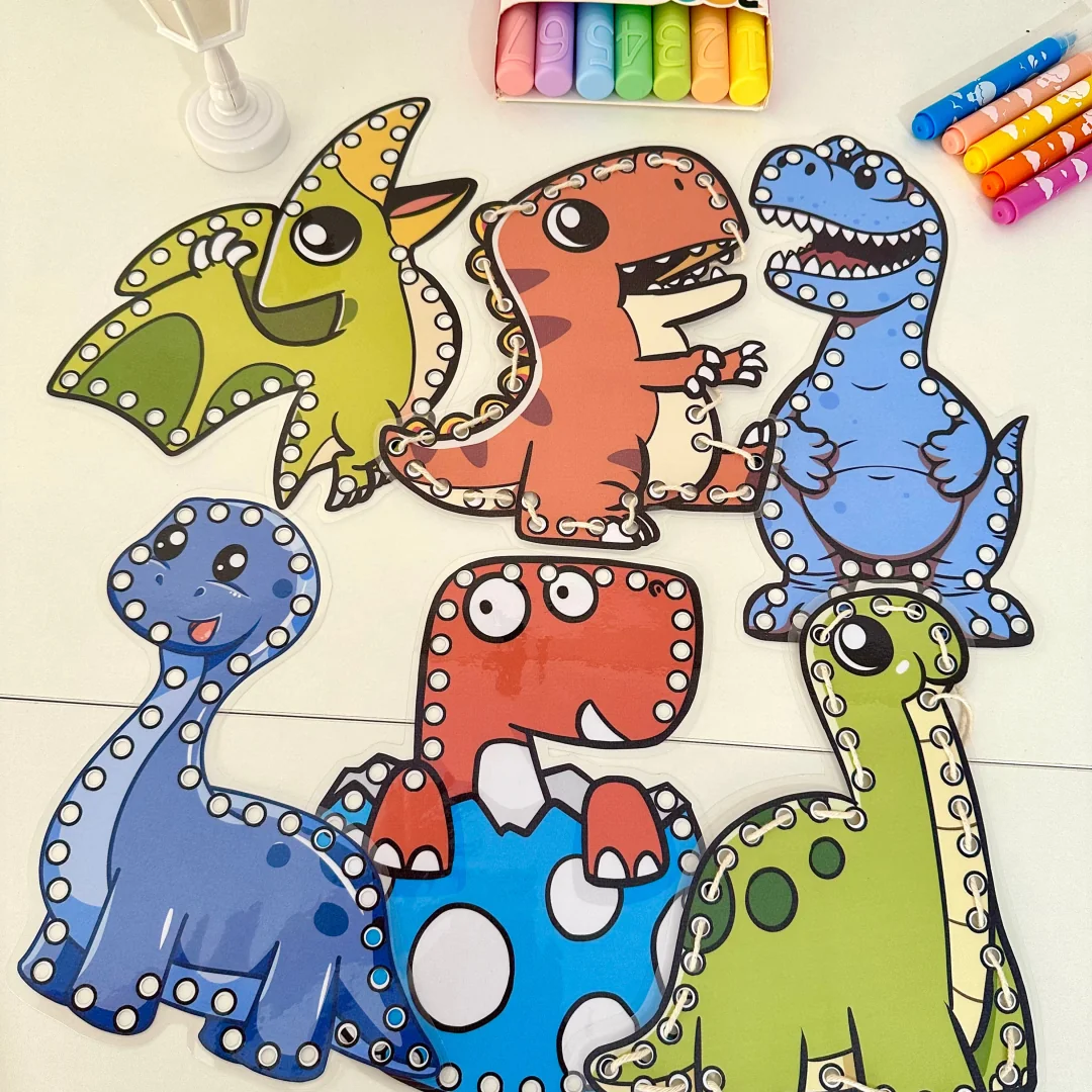 Rai Corujinha Recursos 31 ALINHAVOS DINOSSAUROS