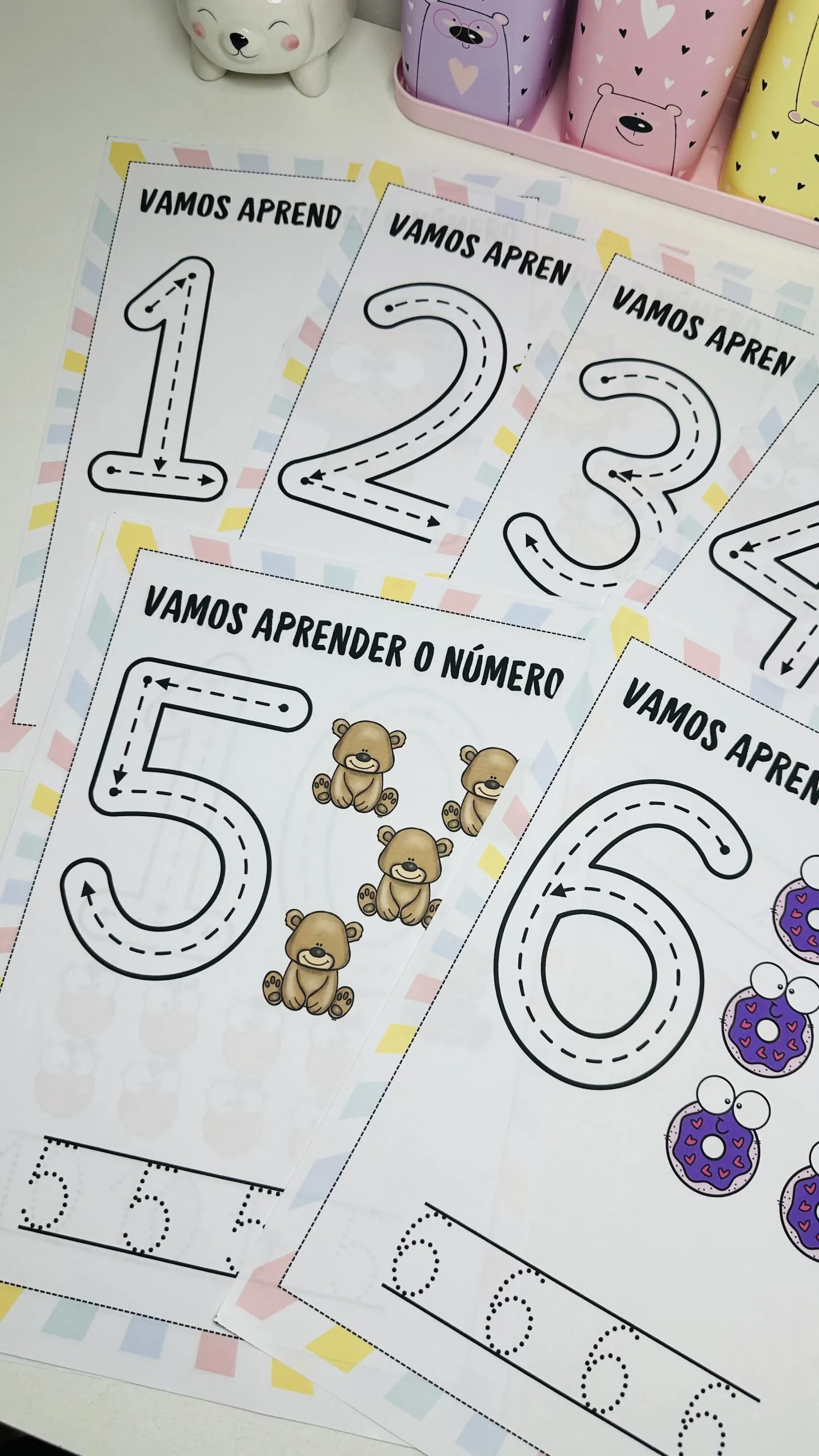 APRENDENDO OS NÚMEROS 4 APRENDENDO OS NÚMEROS - Imagem 4