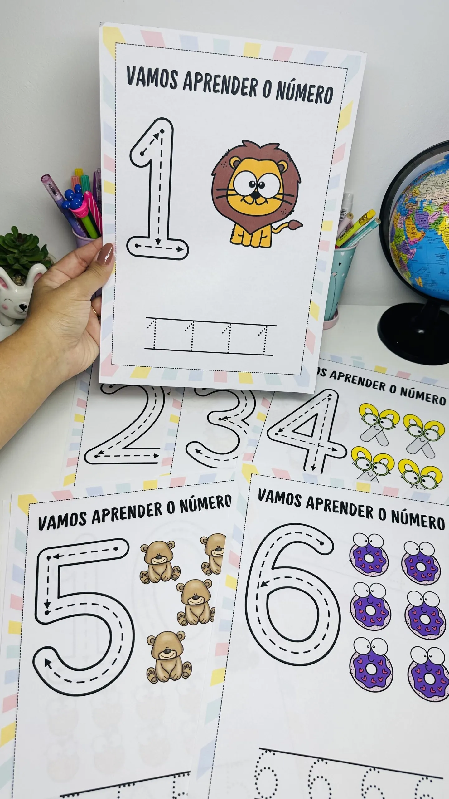 APRENDENDO OS NÚMEROS 1 APRENDENDO OS NÚMEROS