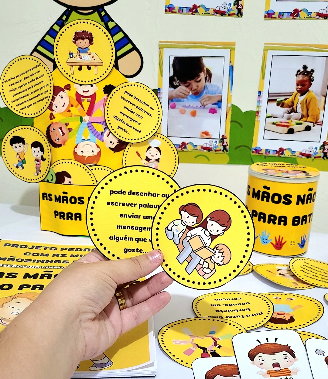 PROJETO COM AS MINHAS MÃOZINHAS EU POSSO 2 PROJETO COM AS MINHAS MÃOZINHAS EU POSSO - Imagem 2