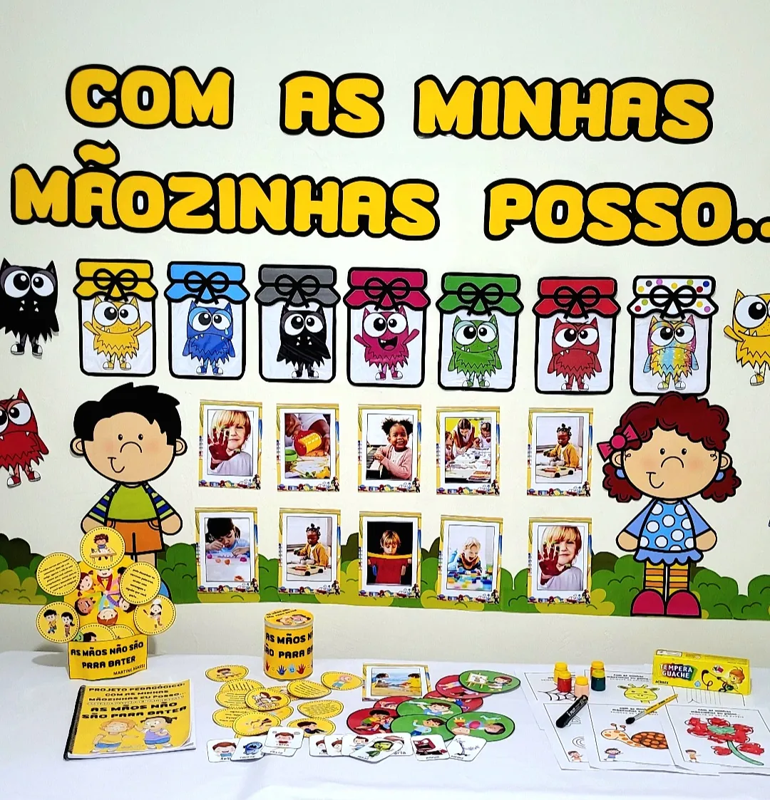 PROJETO COM AS MINHAS MÃOZINHAS EU POSSO 1 PROJETO COM AS MINHAS MÃOZINHAS EU POSSO